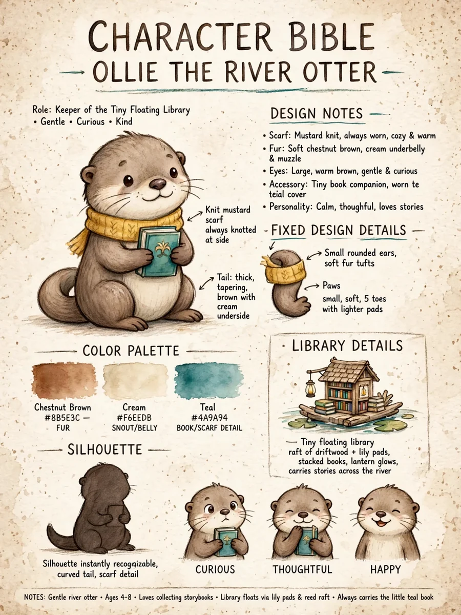 Act as a Picture Book Character Turnaround Brief Builder — ChatGPT Prompt