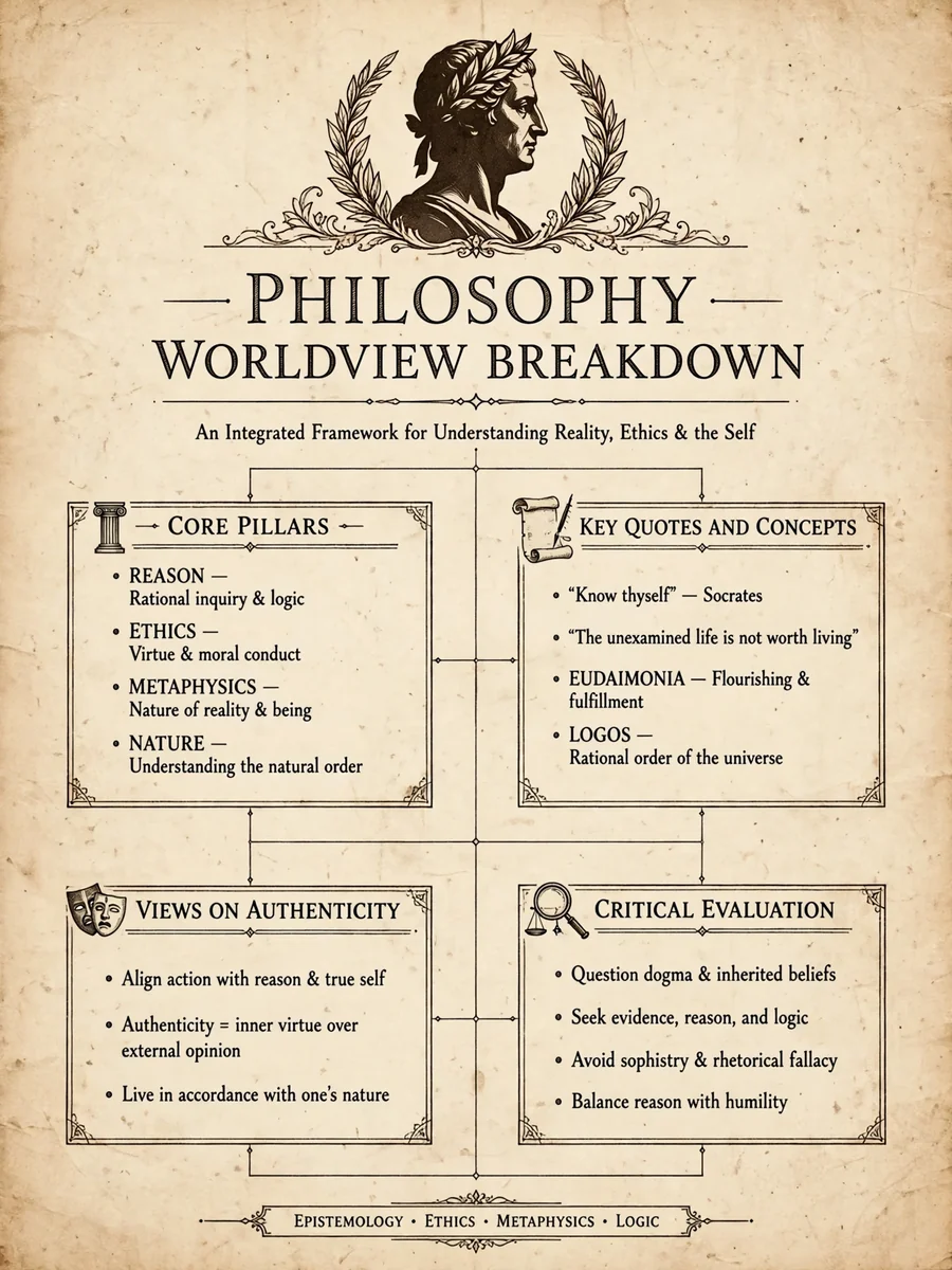 Act as a Philosopher Worldview Breakdown Framework — ChatGPT Prompt