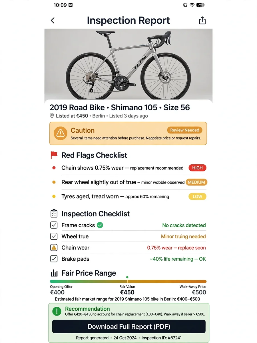 Act as a Second-Hand Purchase Inspector — ChatGPT Prompt