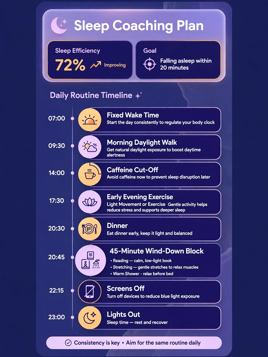 Act as a Sleep Habit Coach — ChatGPT Prompt