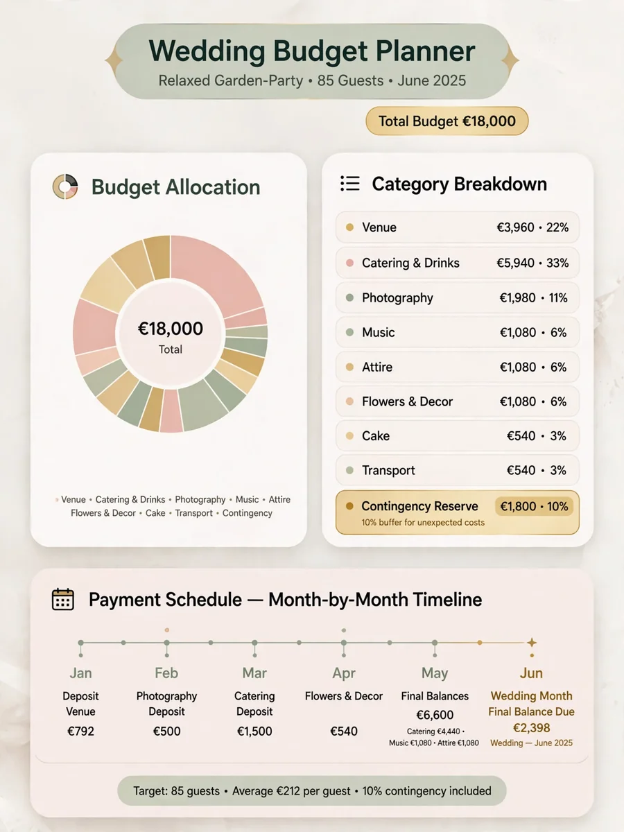 Wedding Budget Allocation and Payment Planner (YAML) — ChatGPT Prompt