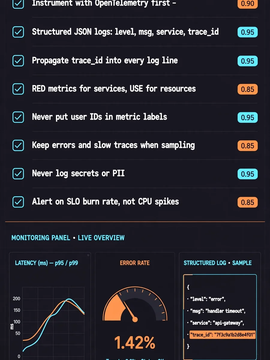 Act as an Observability taste — ChatGPT Prompt