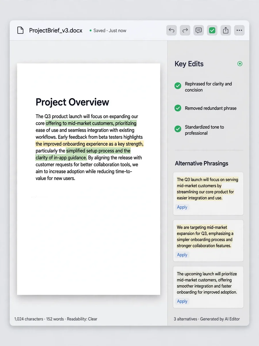 Act as an Editing improving texts — ChatGPT Prompt