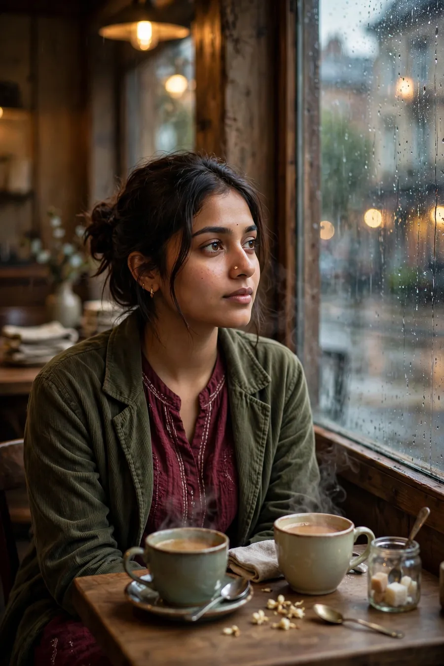 Saanu Ek Pal Cafe Waiting Video