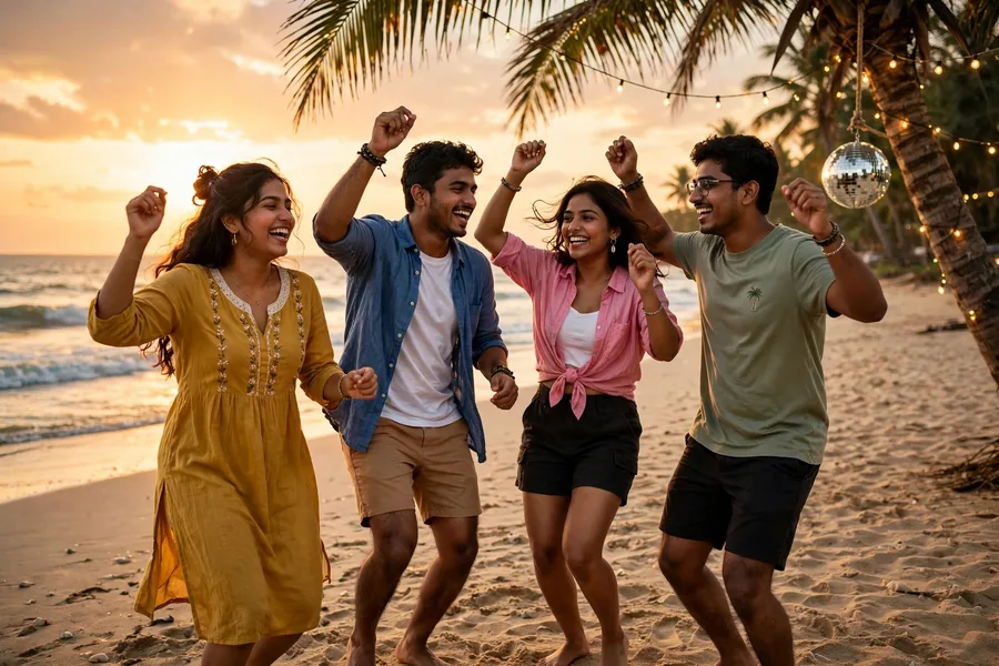 Friends Disco Beach Party Video