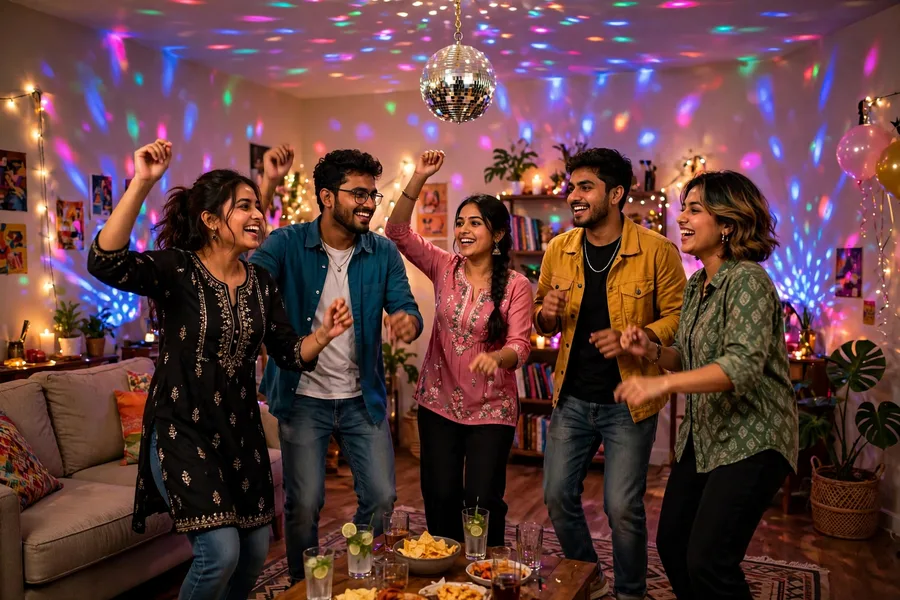 Friends Disco House Party Video