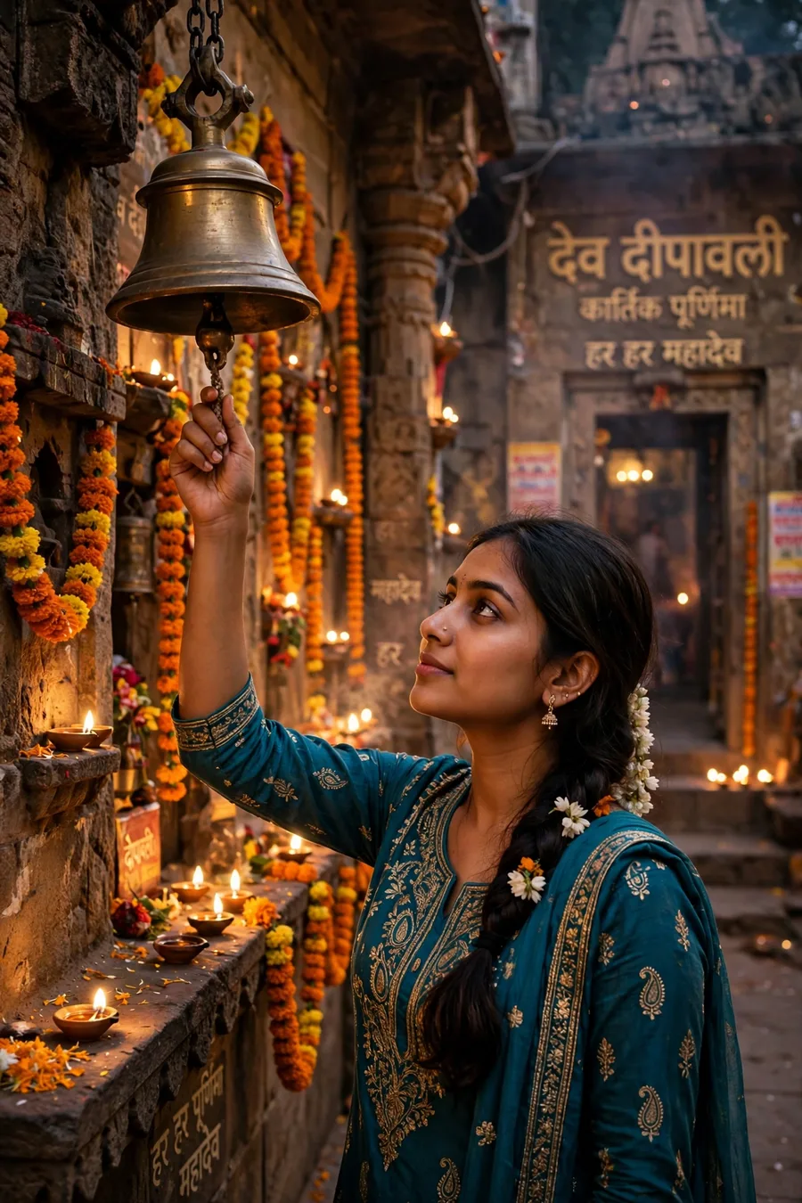 Dev Deepawali Temple Bells