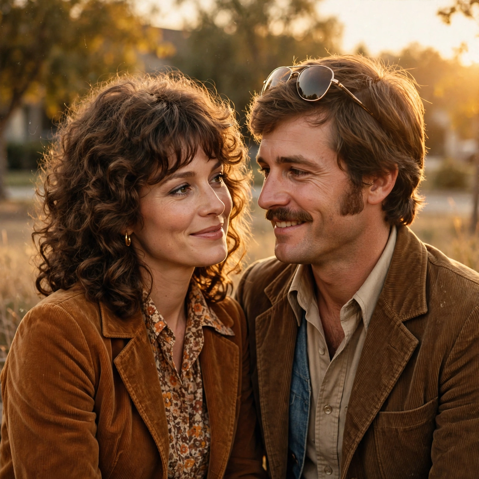 70s Couple Portrait