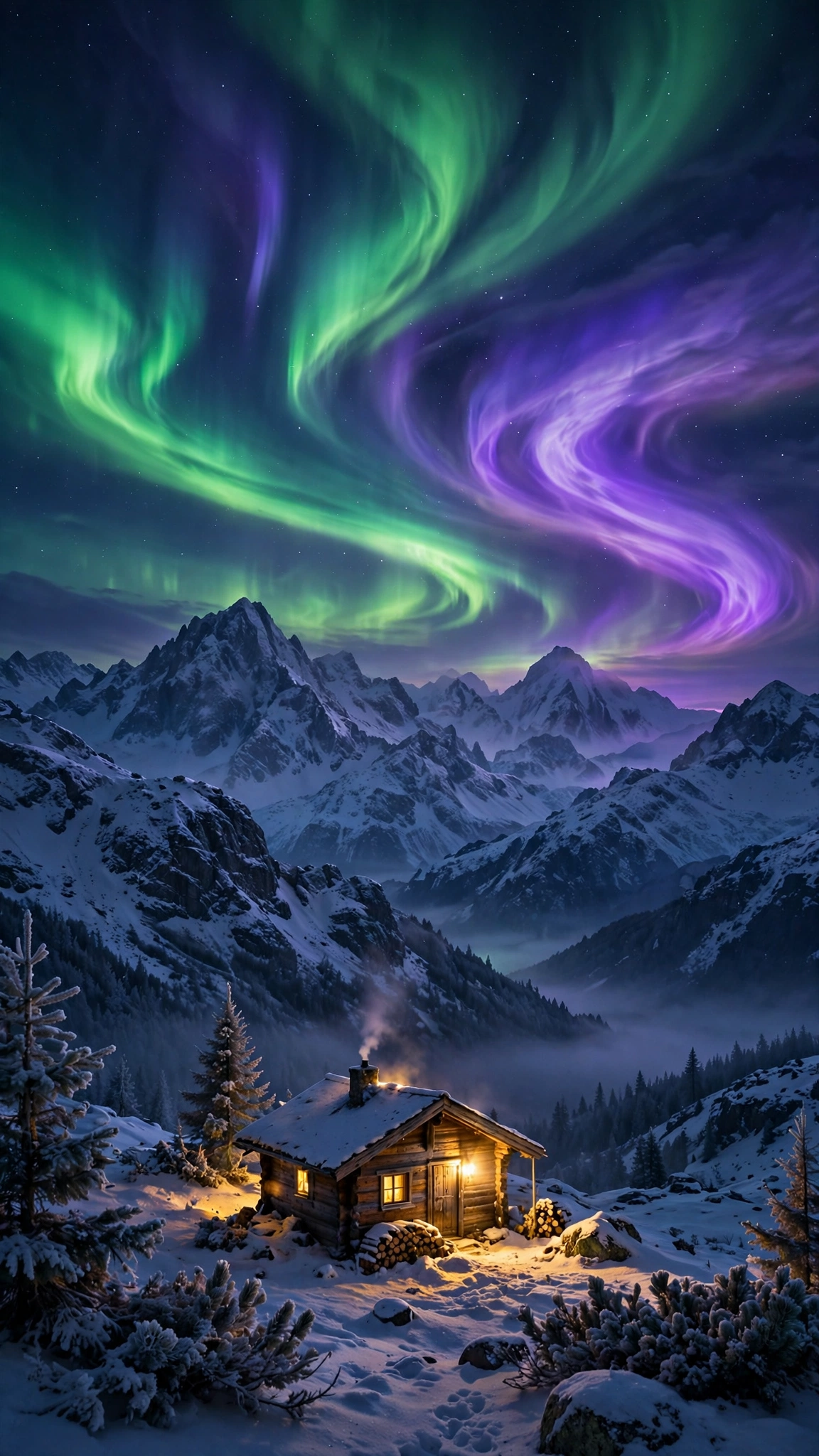 Aurora Lock Screen