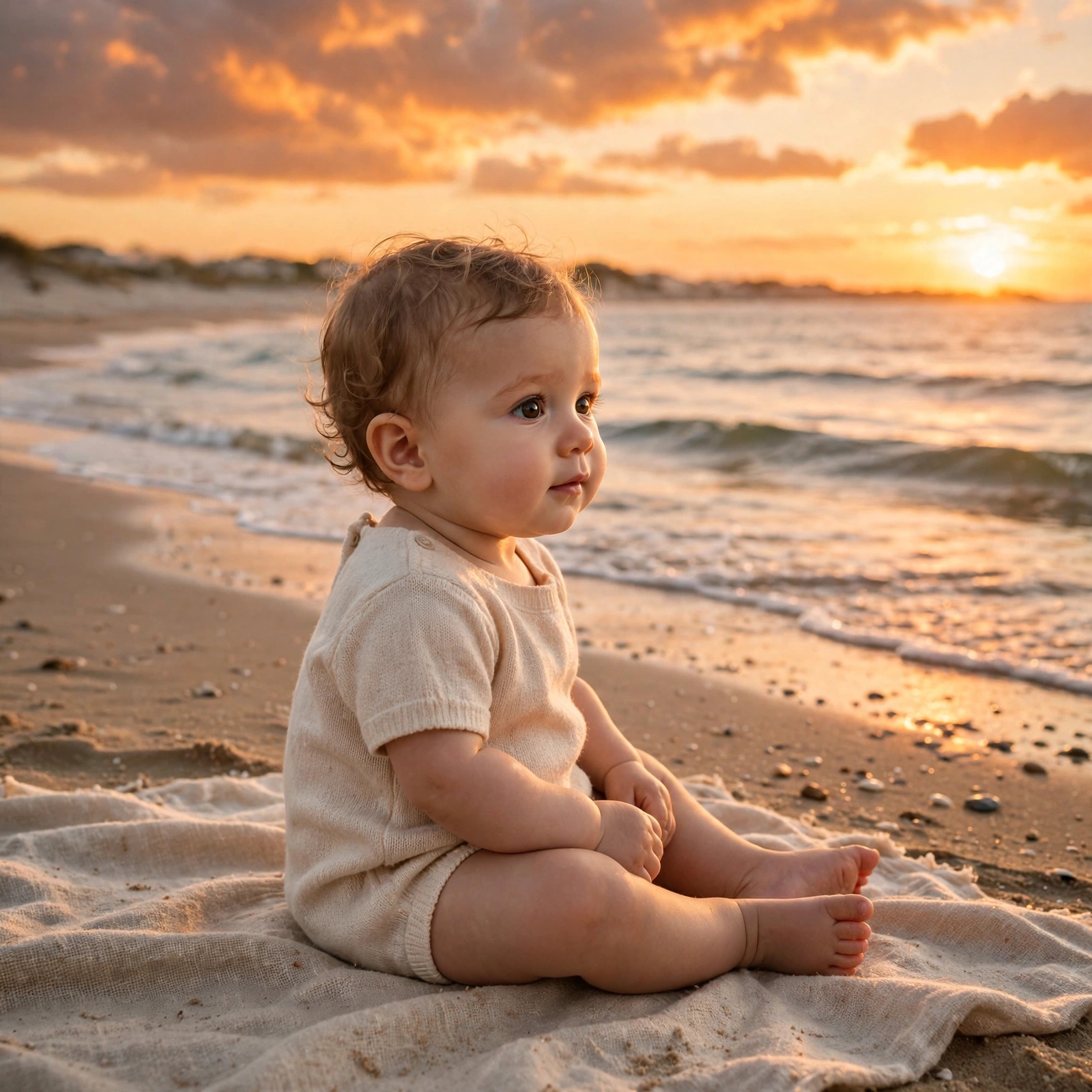 Baby Beach Sunset