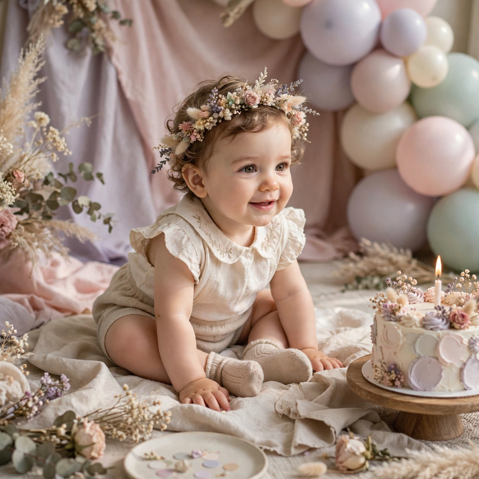 Baby Birthday Shoot