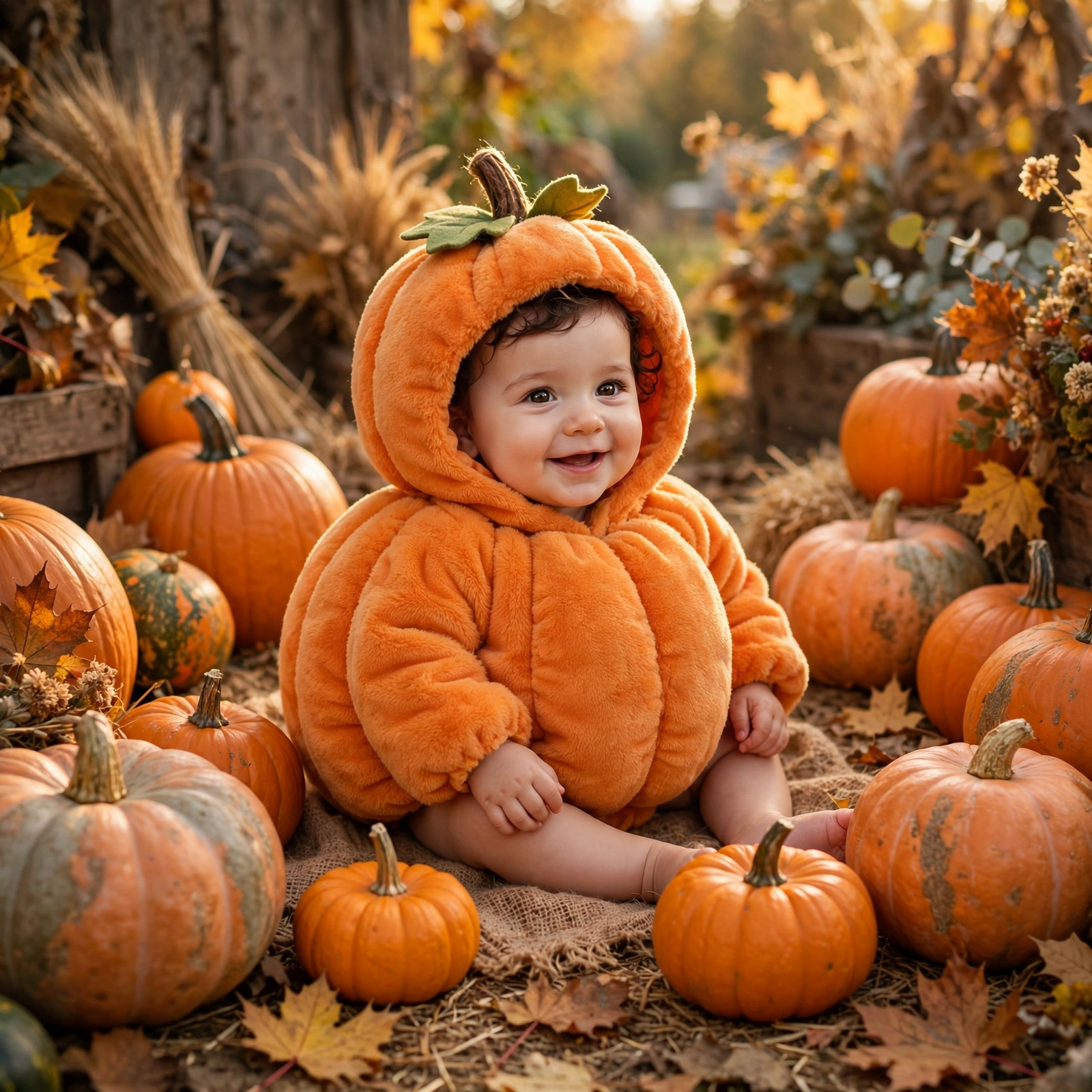 Baby First Halloween AI Prompt