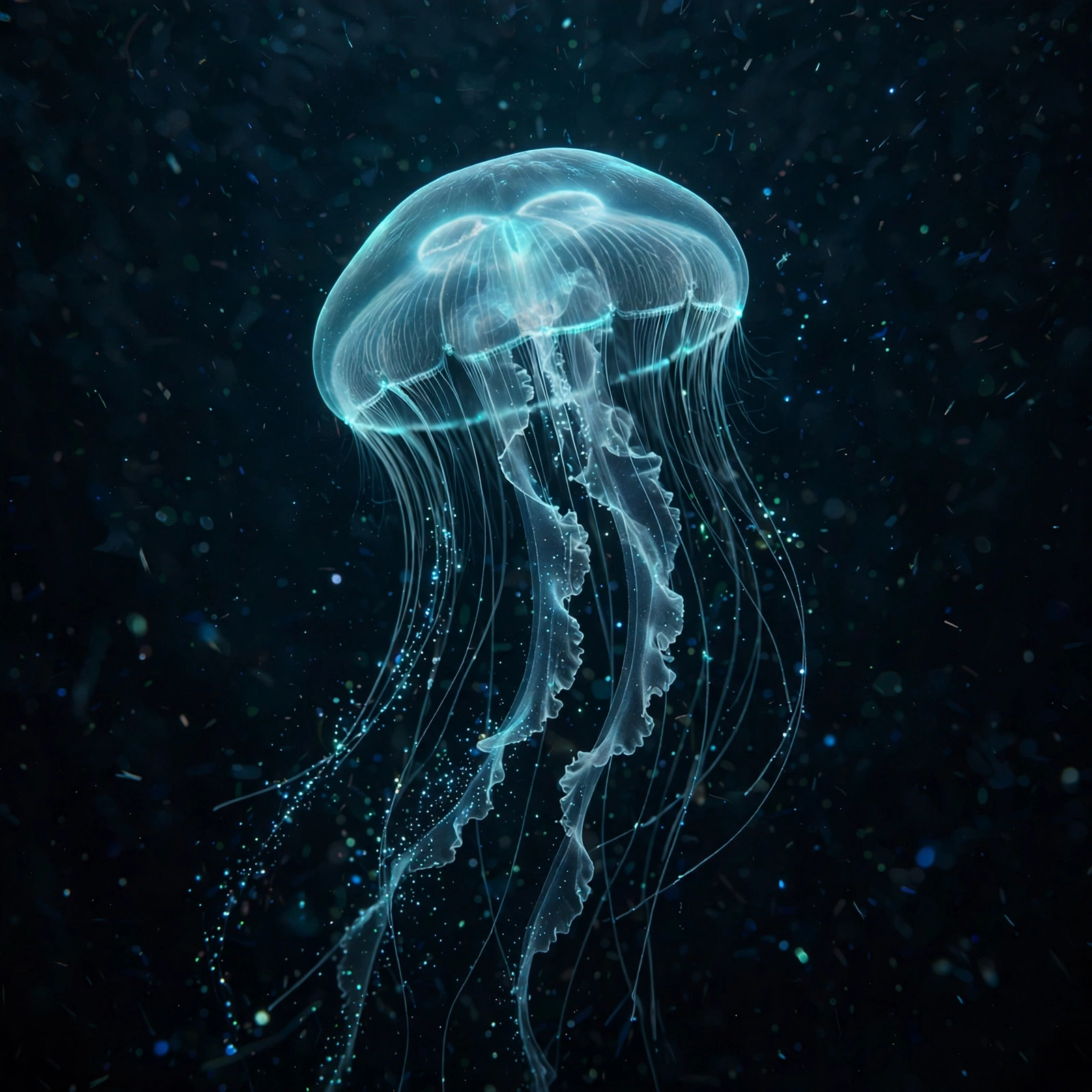 Bioluminescent Jellyfish