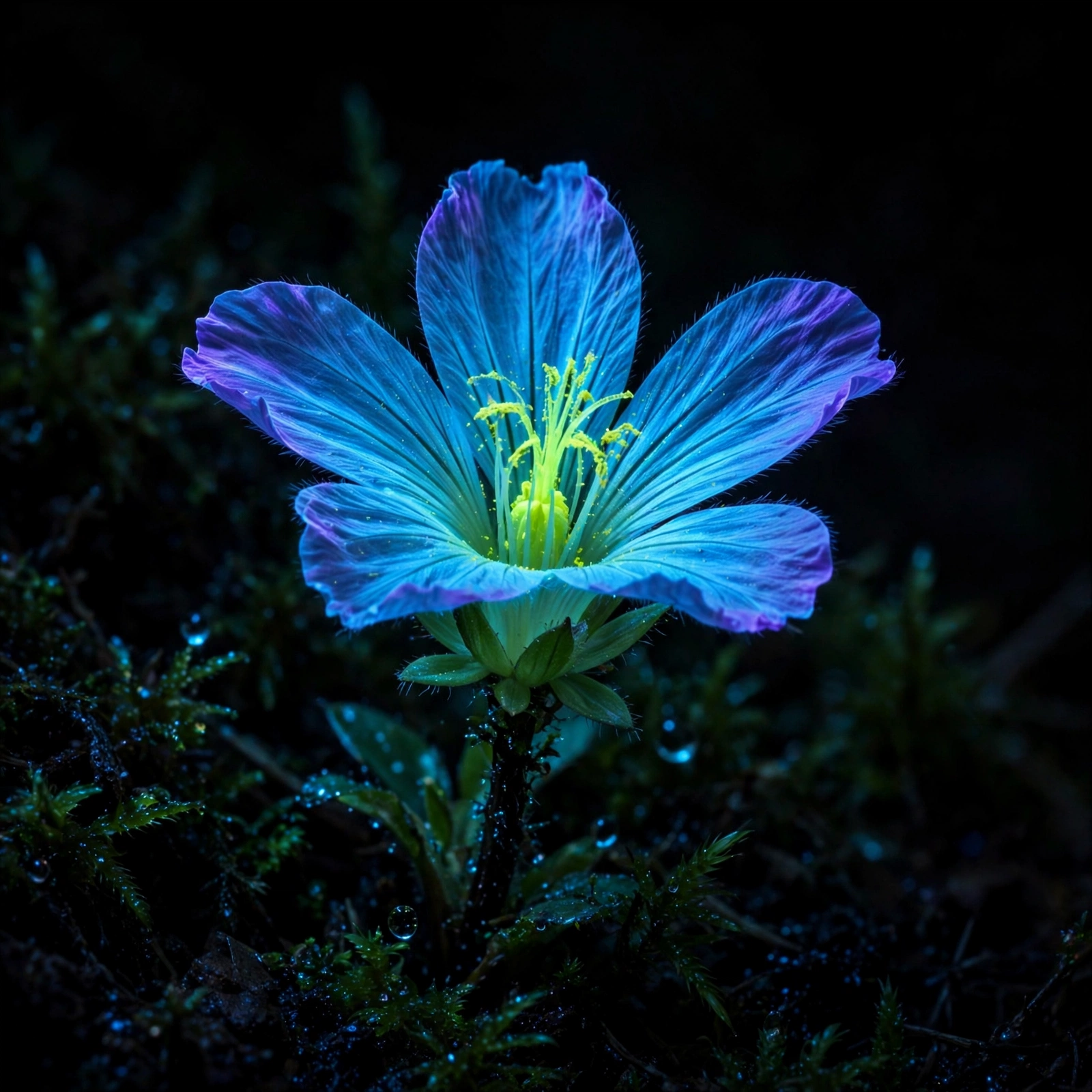 Blacklight Garden