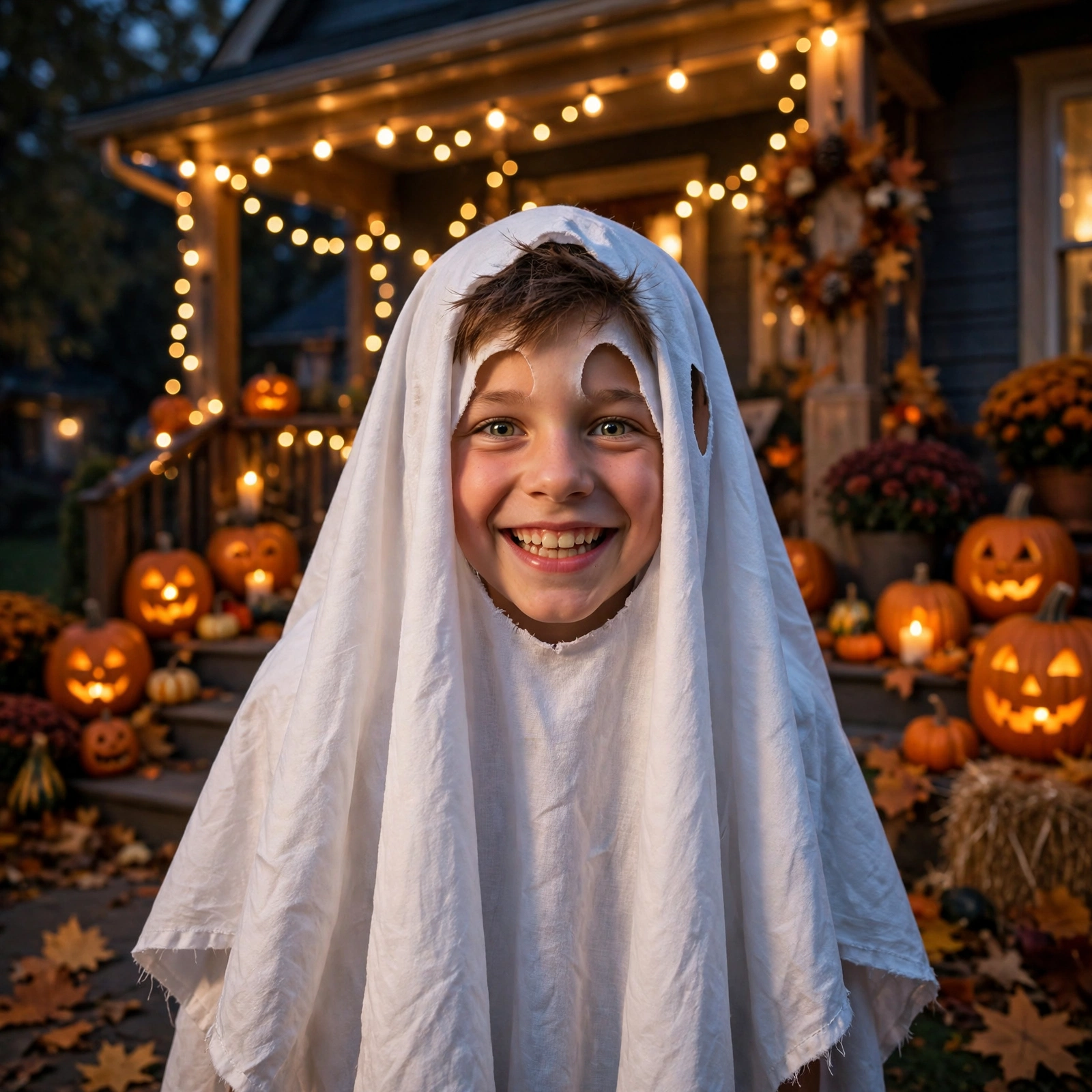 Boy Spooky Portrait