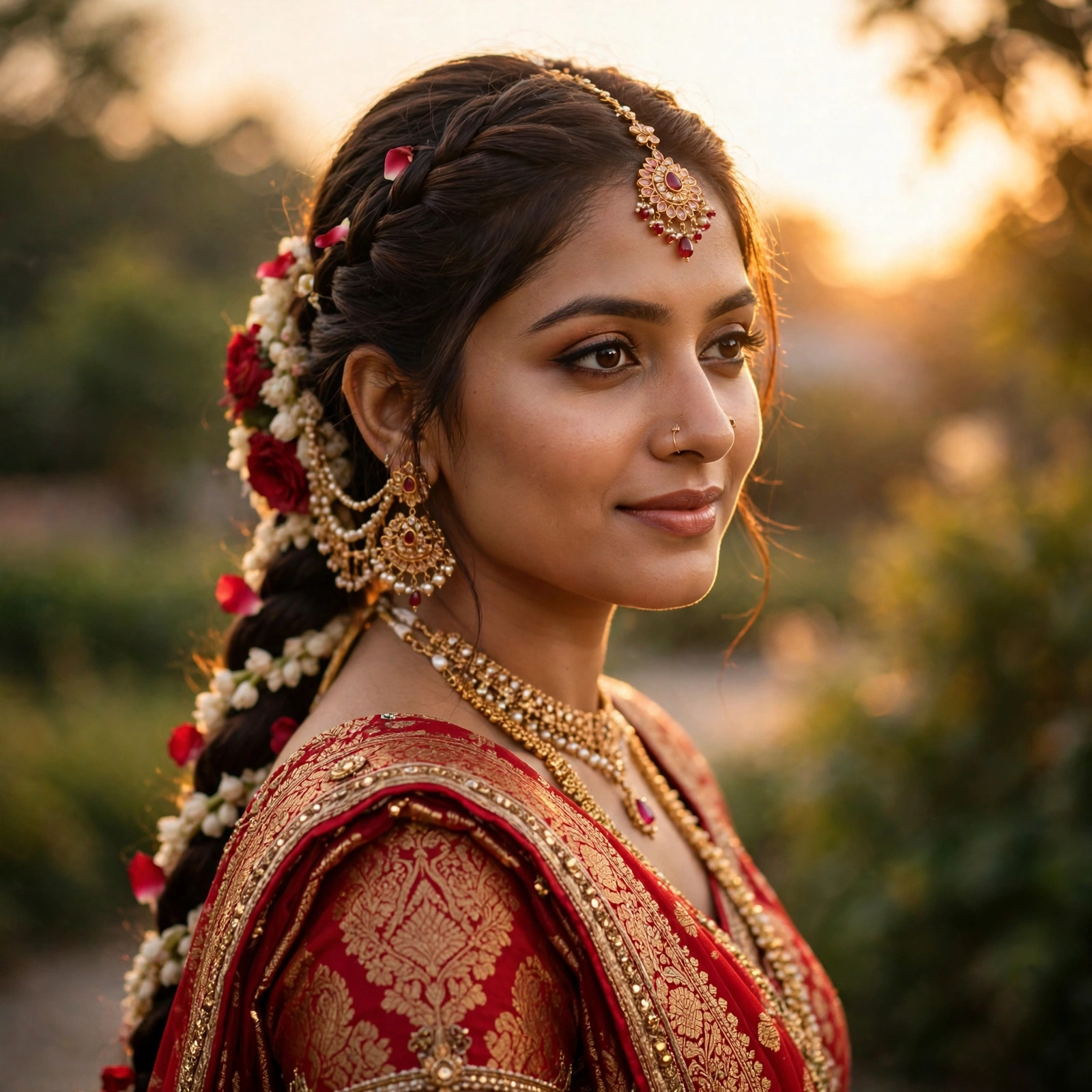 Bride Golden Hour