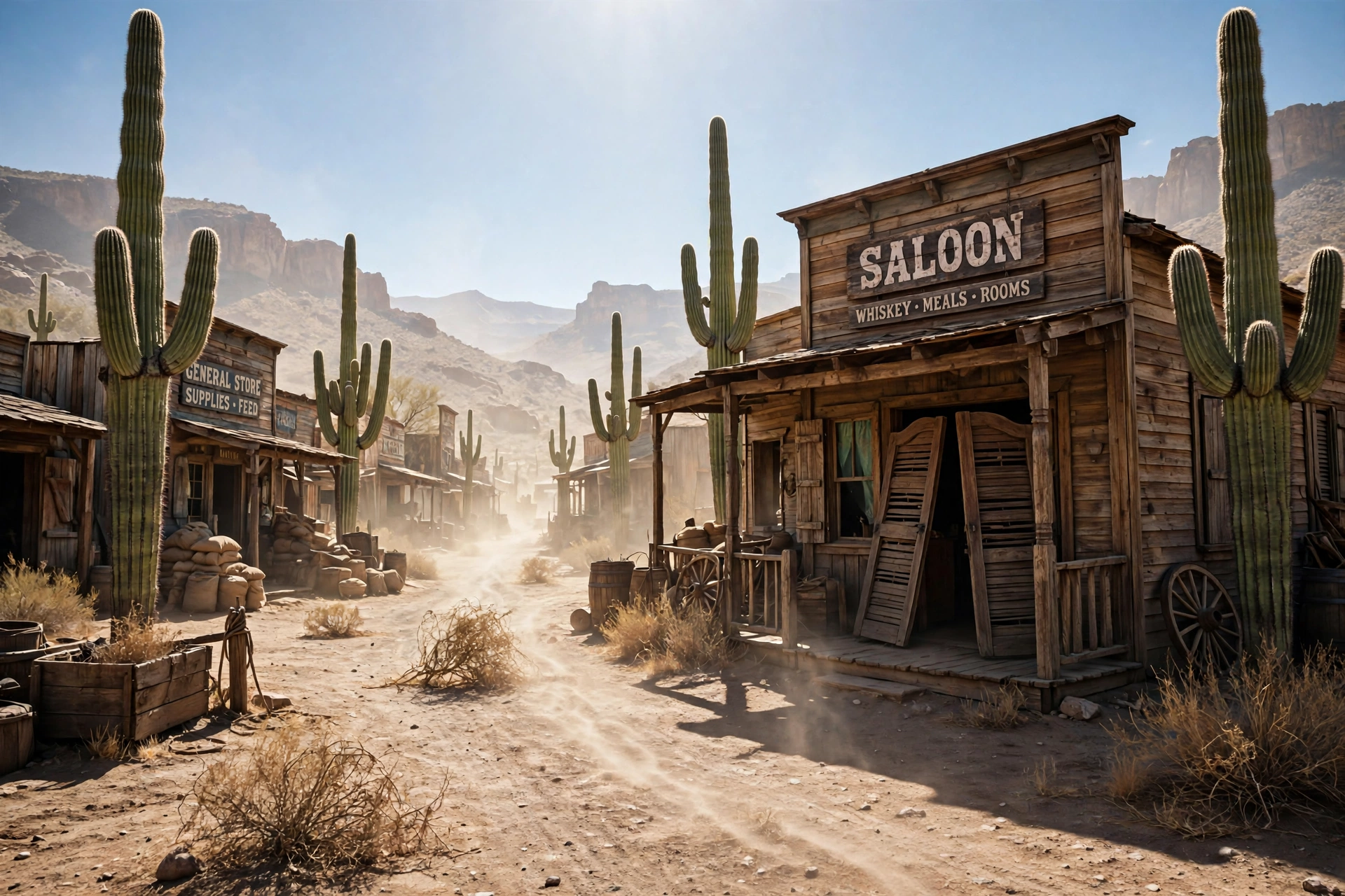 Cactus Town Noon