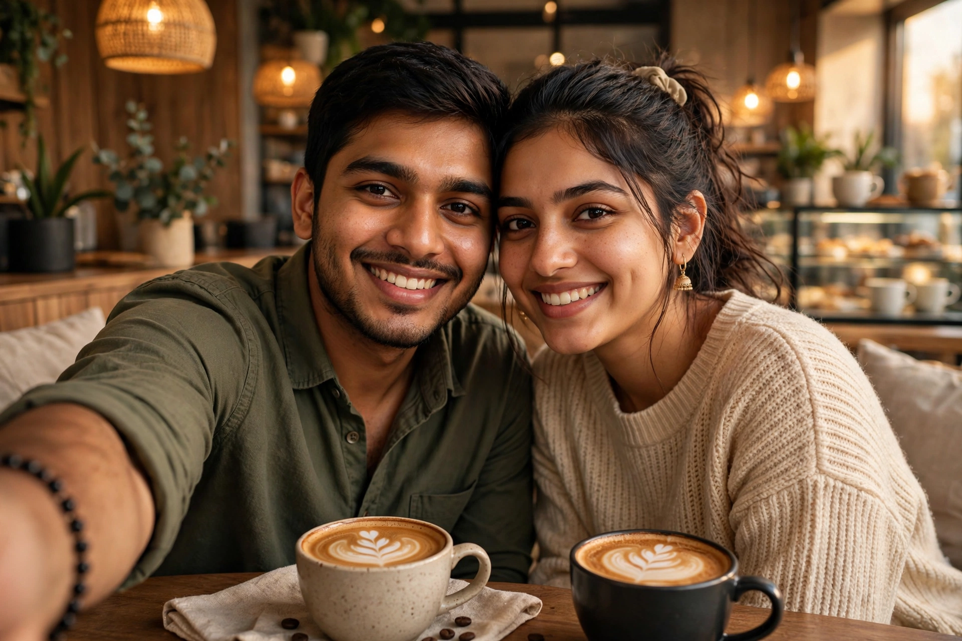 Cafe Selfie