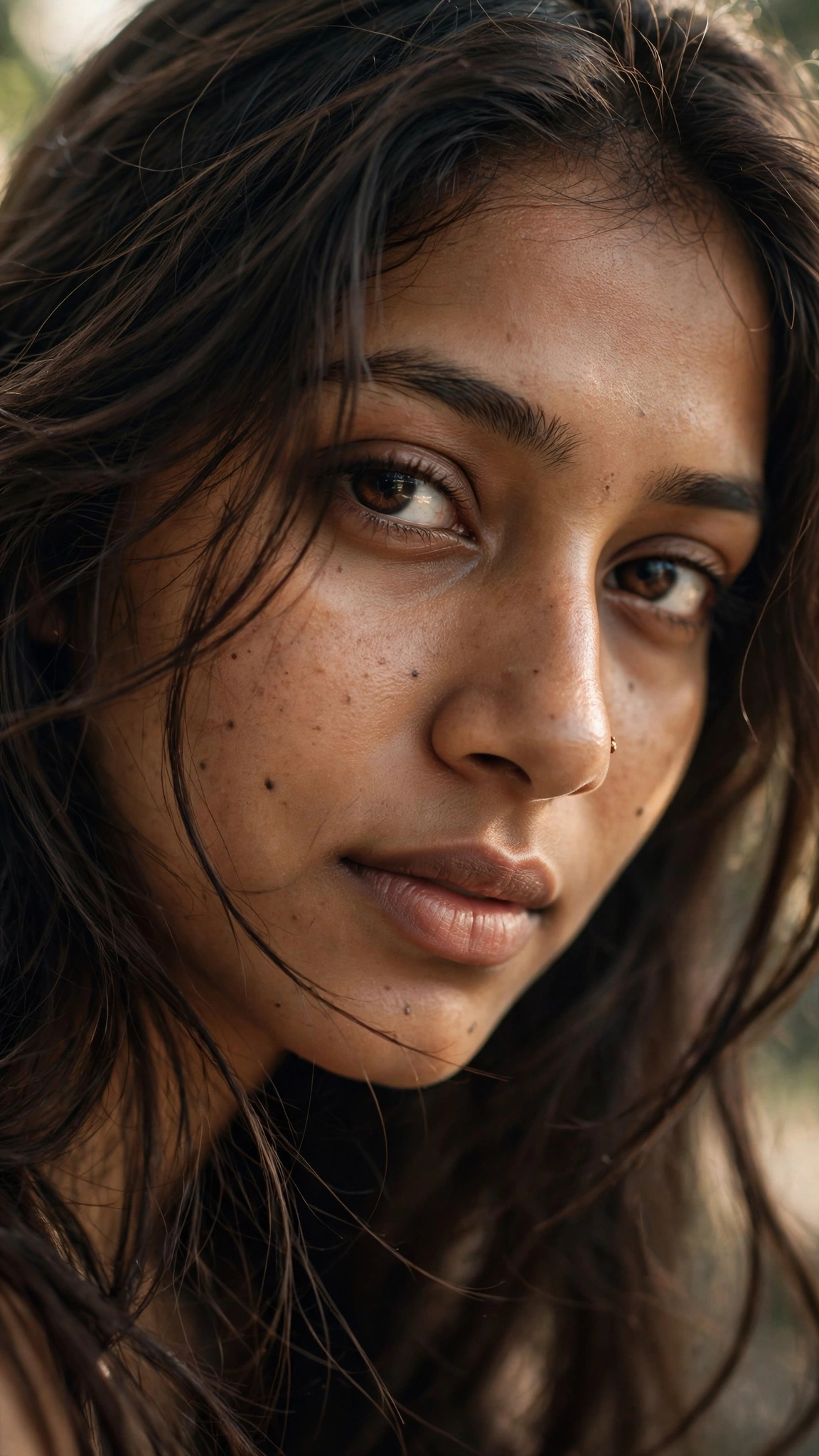 Cinematic Eyes Close-Up Portrait Prompt