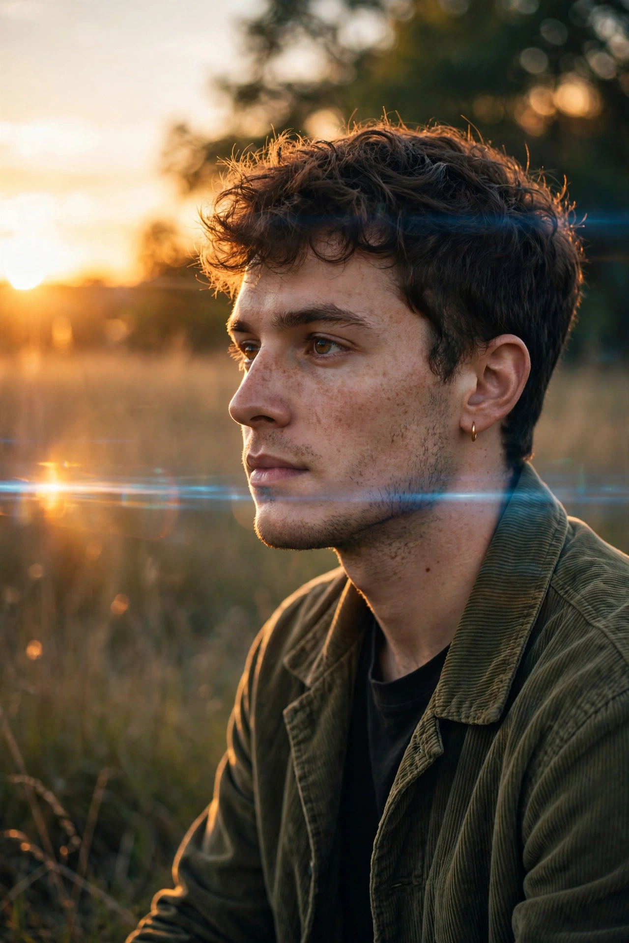 Cinematic Golden-Hour Masterpiece with Realistic Sun...