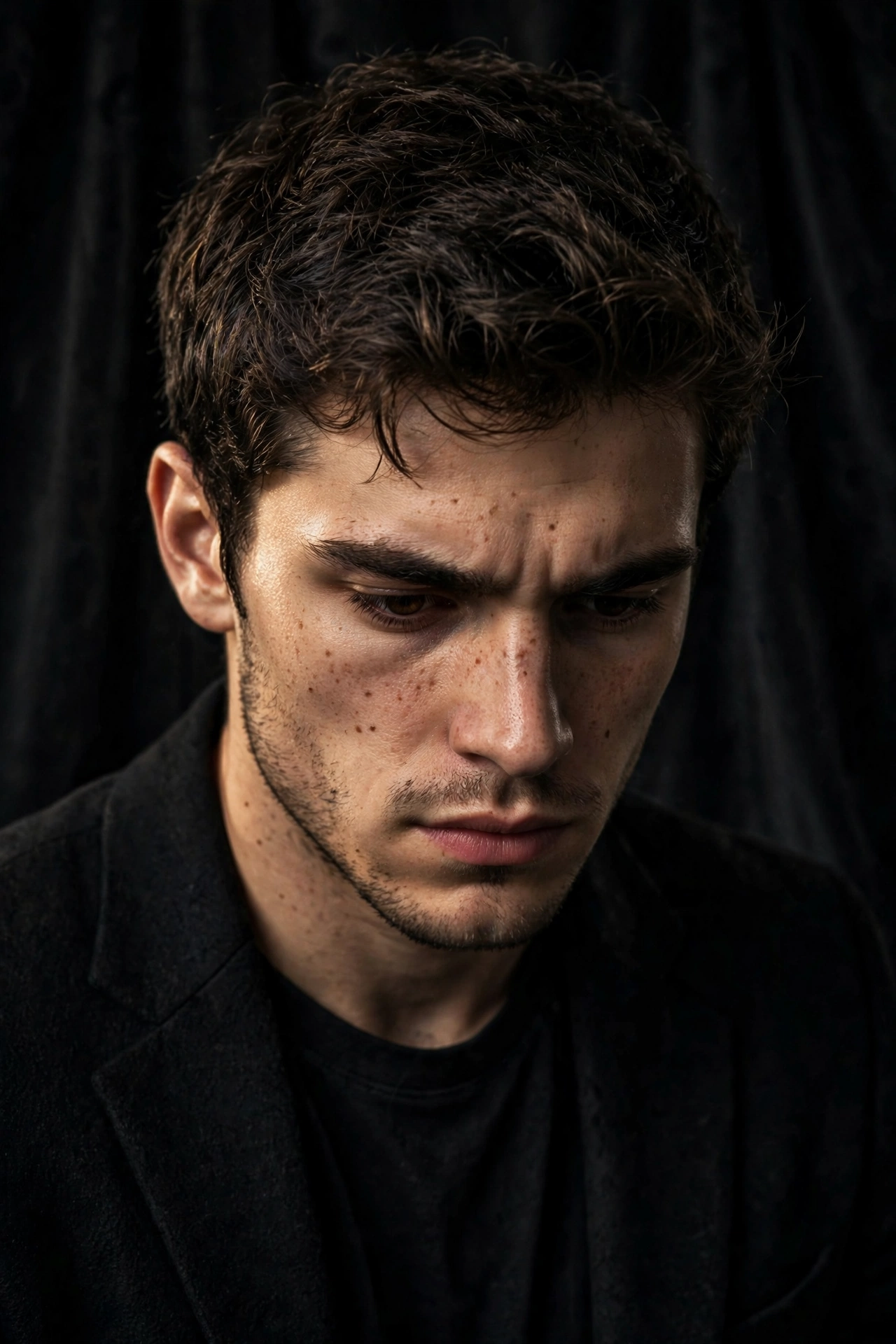 Cinematic Studio Portrait