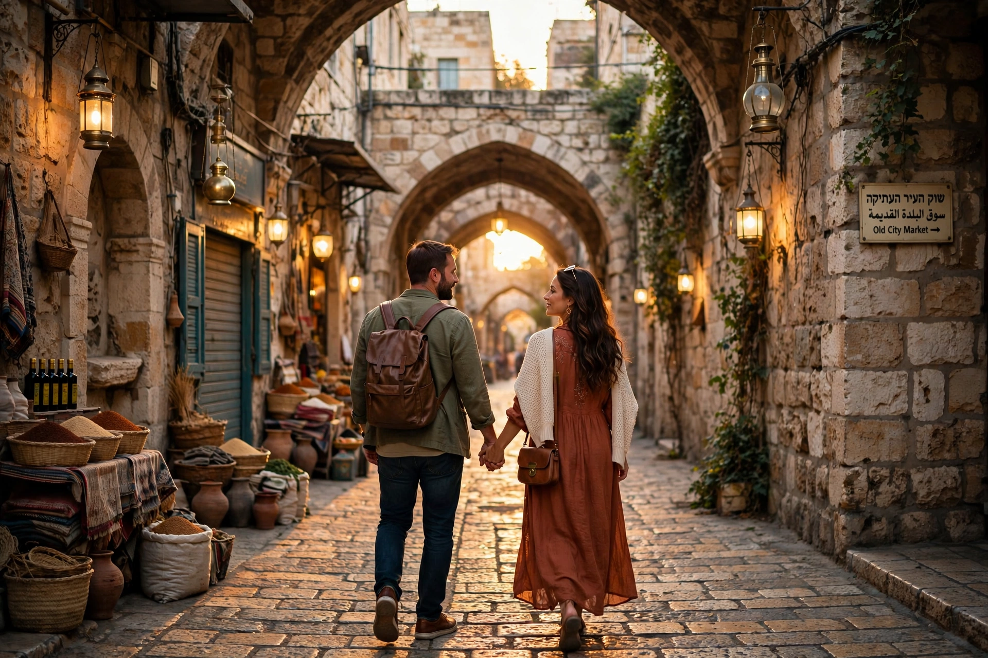 Couple Jerusalem Old City
