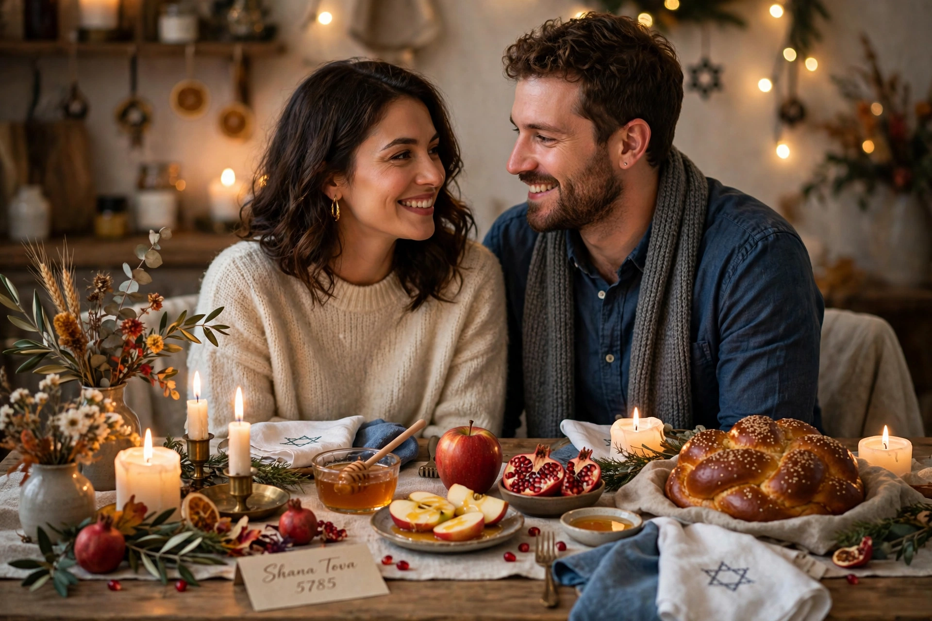 Couple Rosh Hashanah