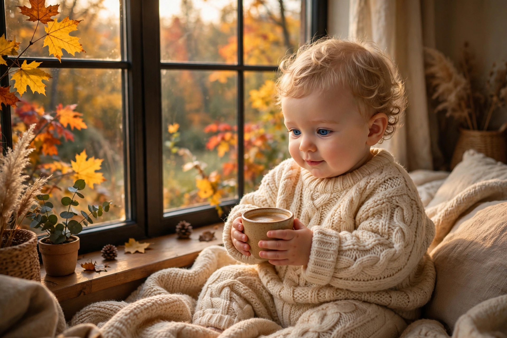 Cozy Baby Fall Day
