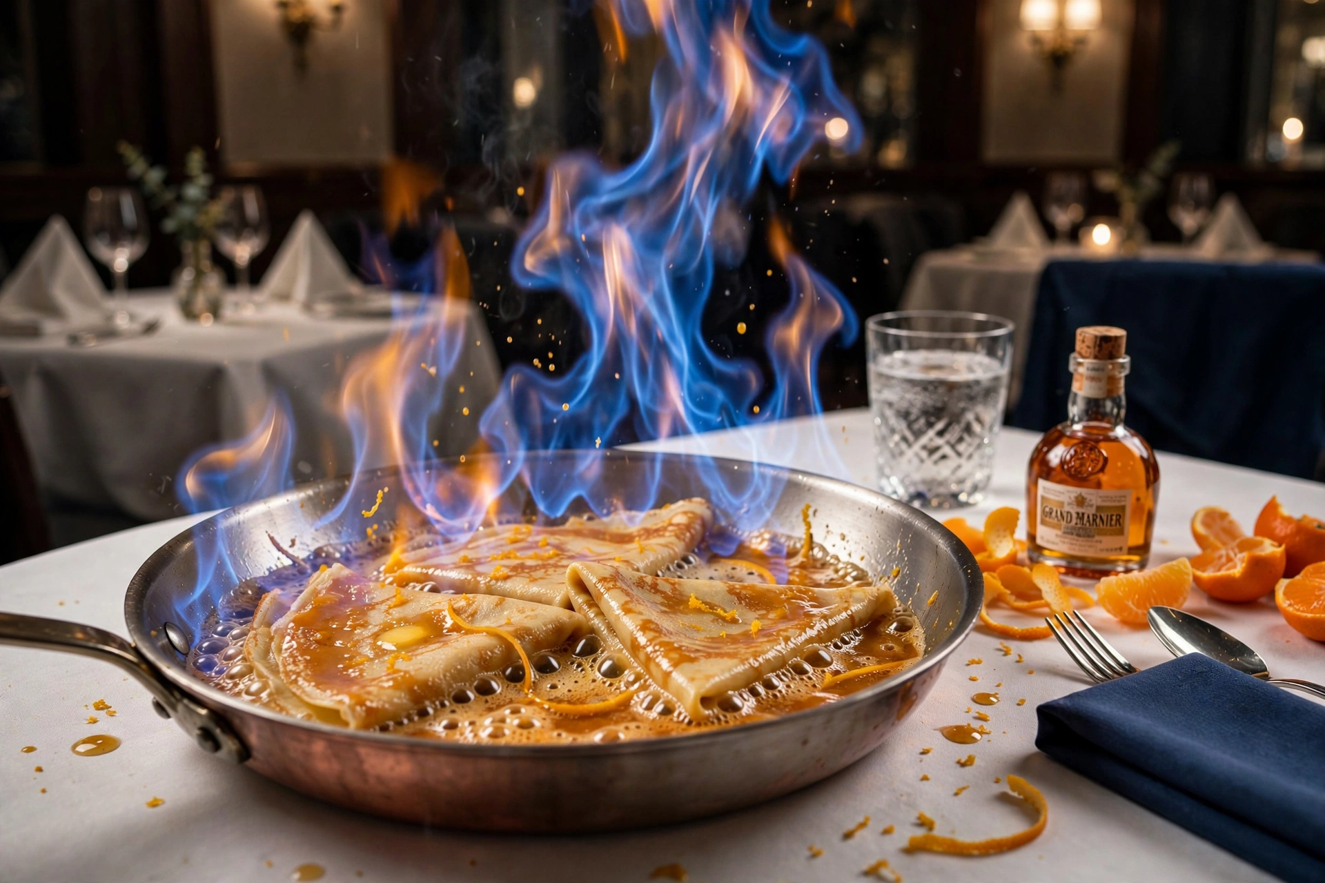 Crepe Suzette Flame