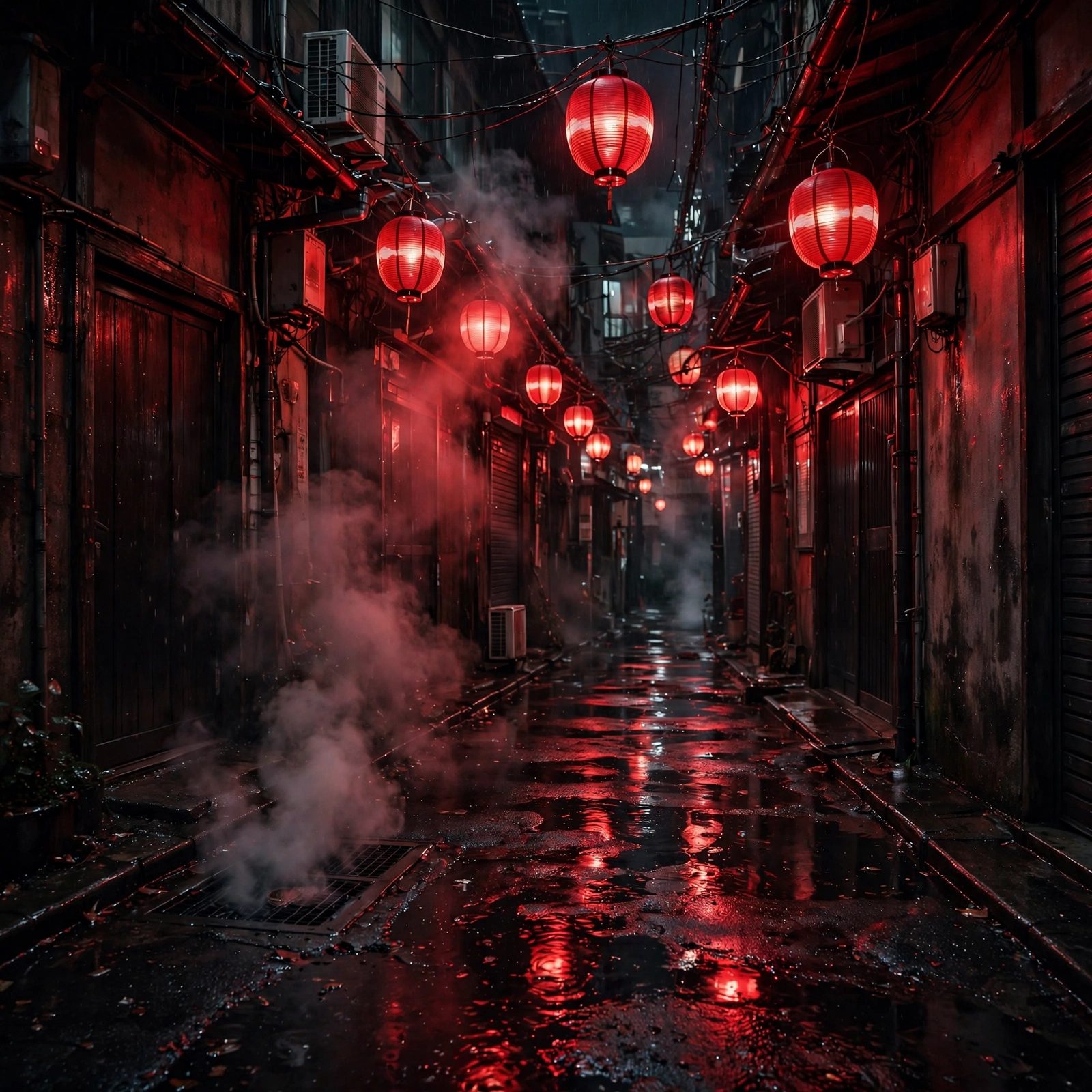 Crimson Tokyo Alley