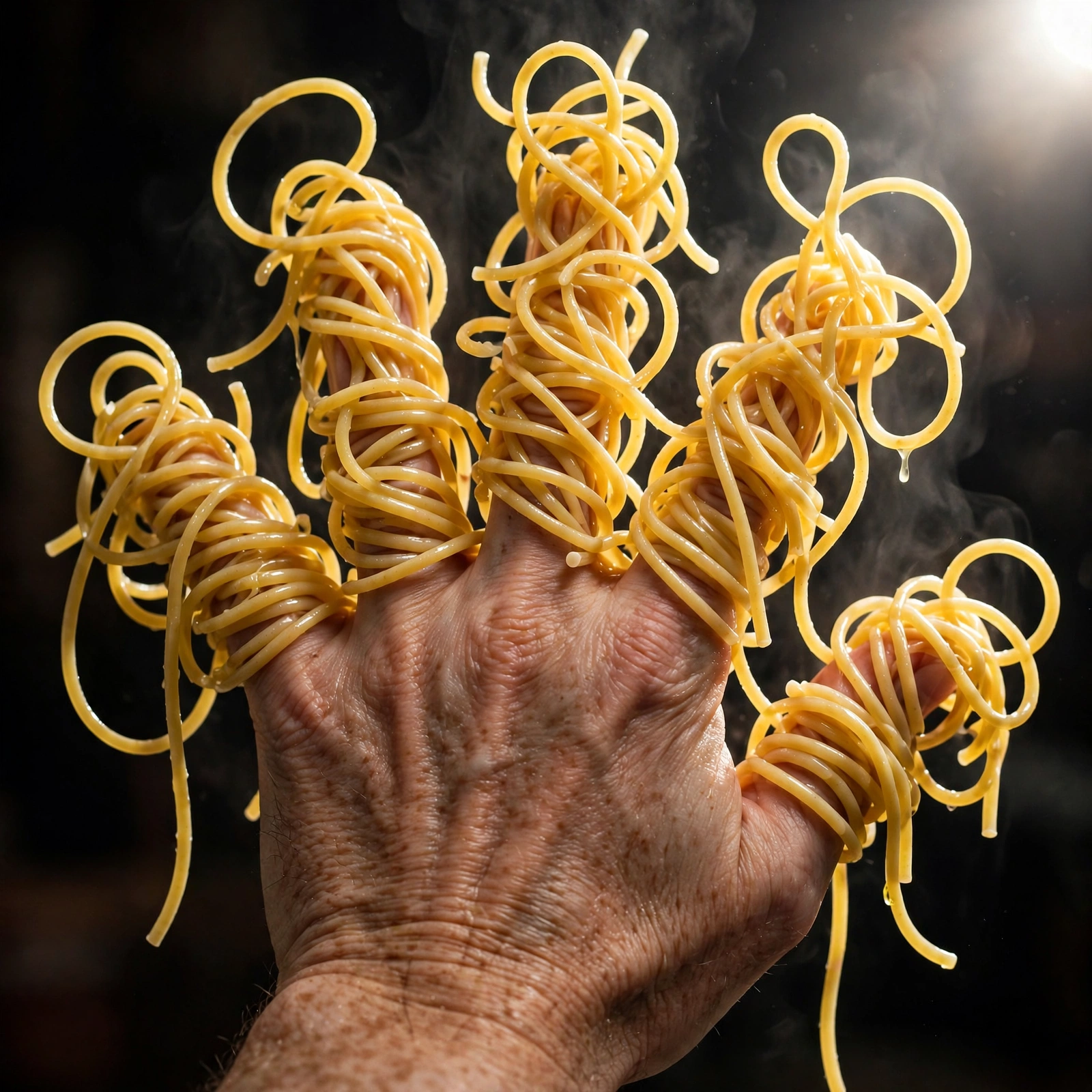Cursed Spaghetti Hands