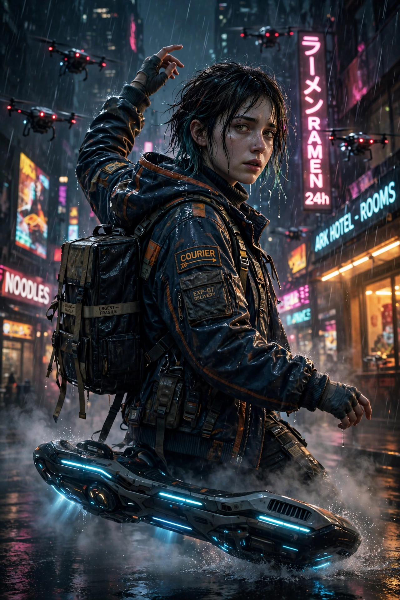 Cyber Rain Dancer