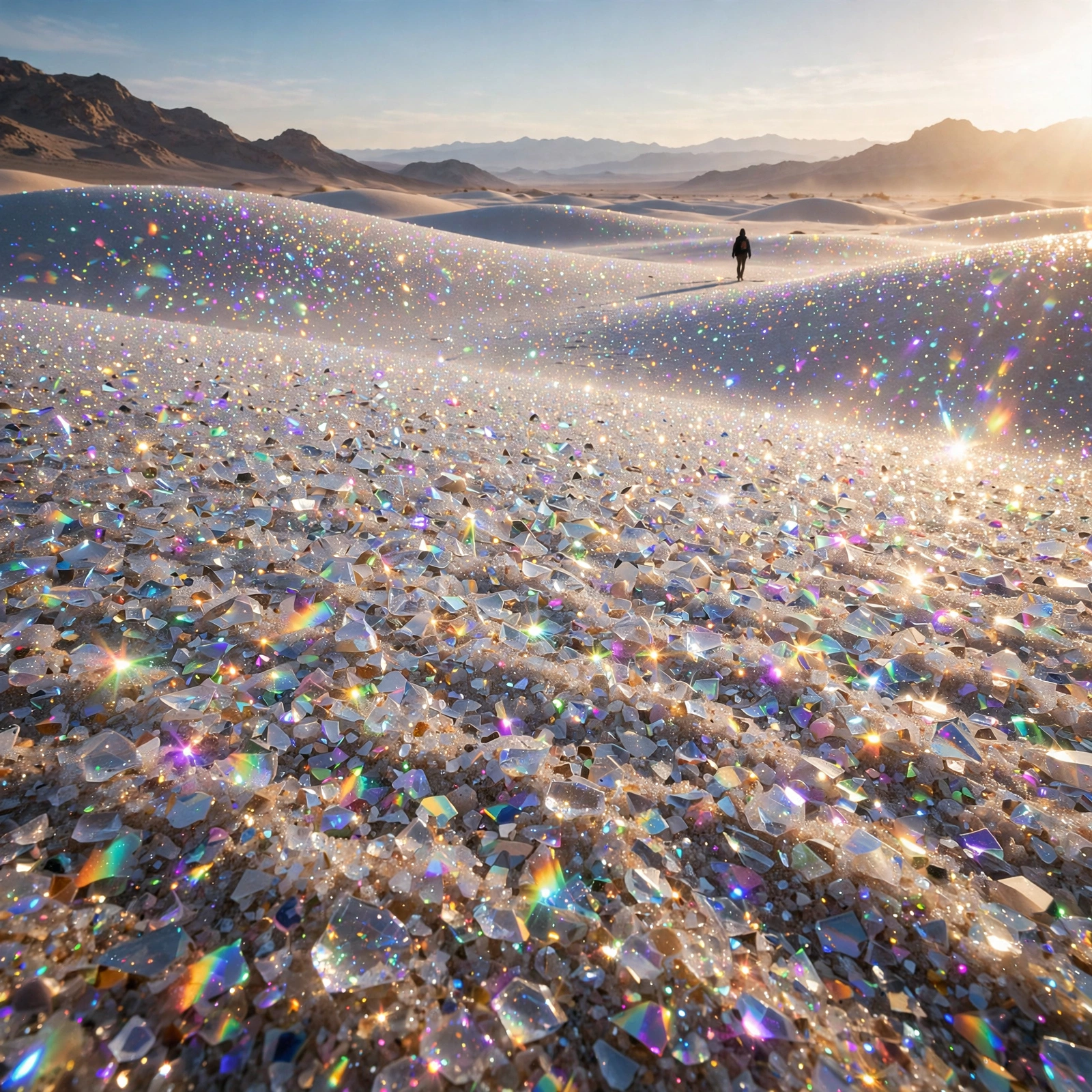 Desert of Glass Shards
