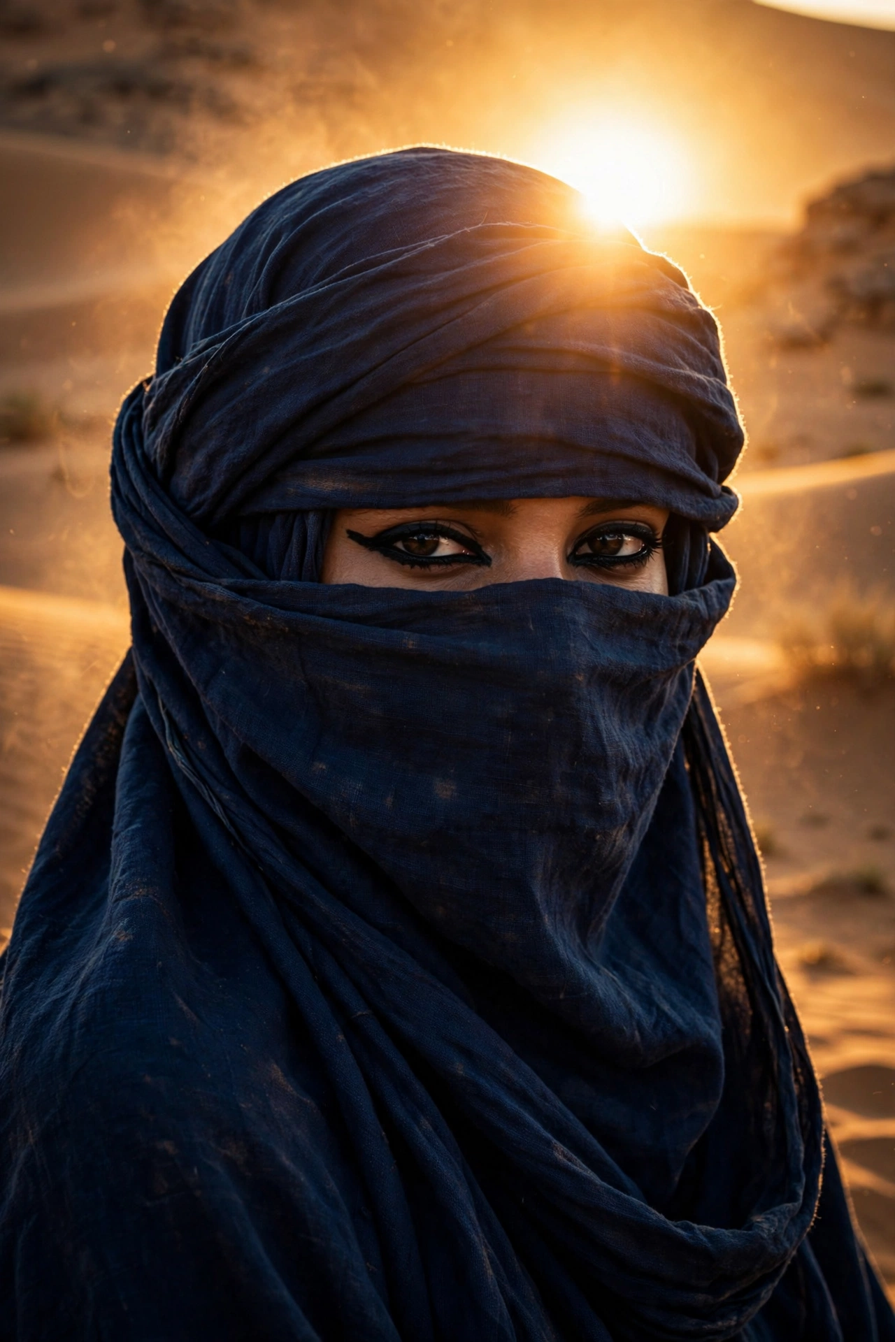 Desert Rose Portrait
