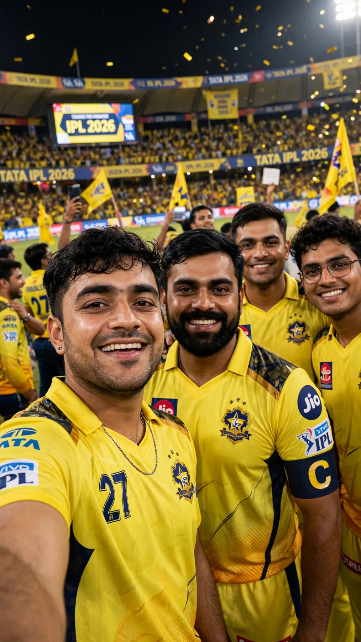 Dhoni Selfie Fan