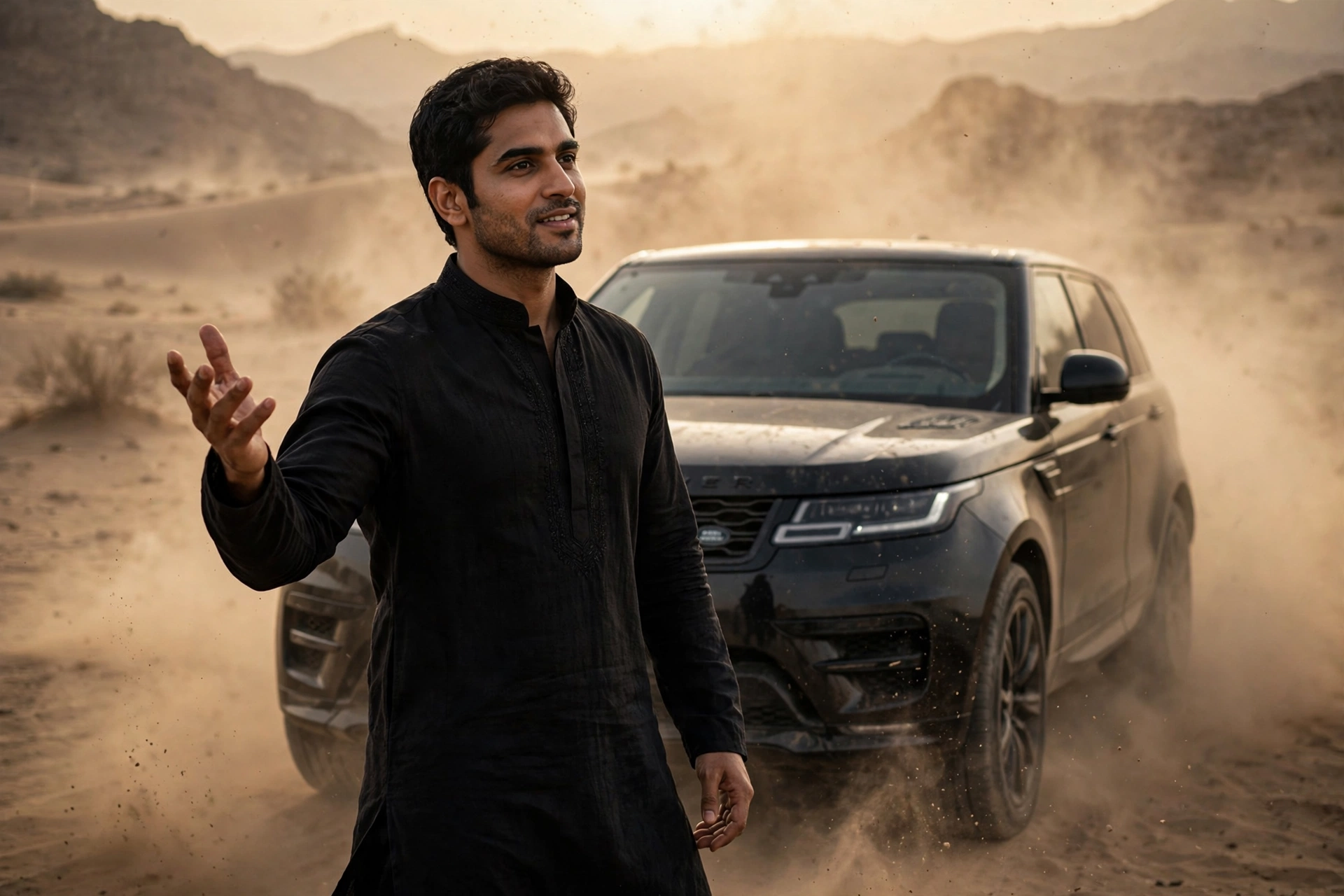 Dhurandhar Desert Movie Scene