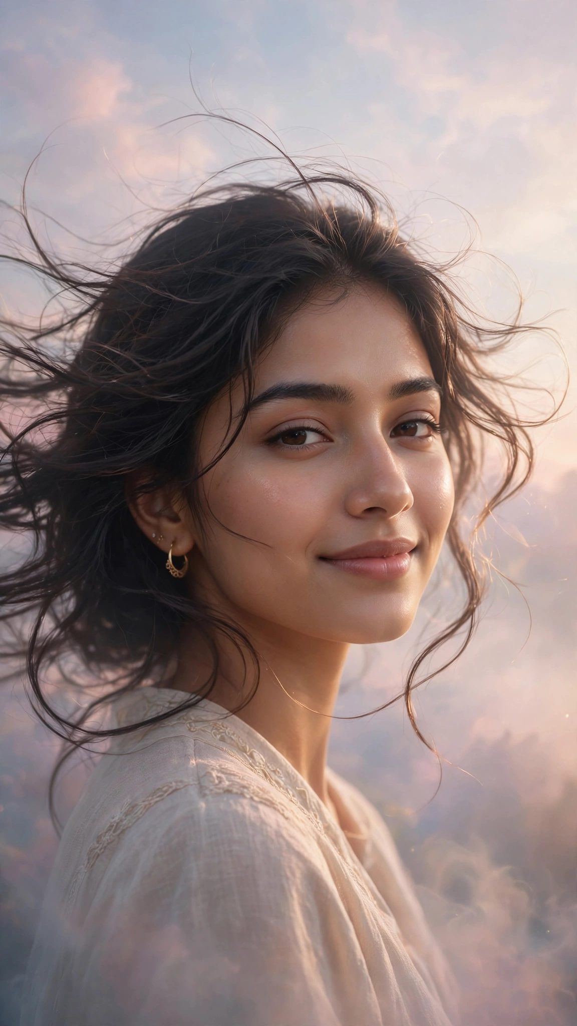 Dreamy Look Wallpaper