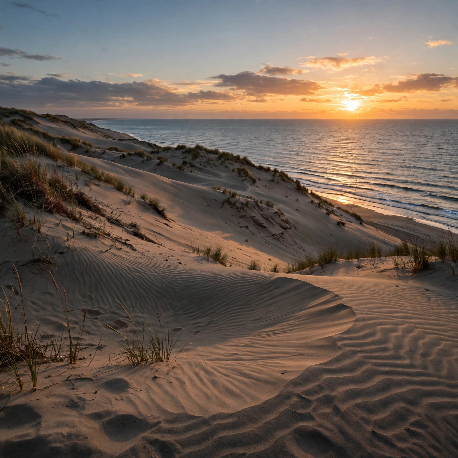 Dune Sea Sunset