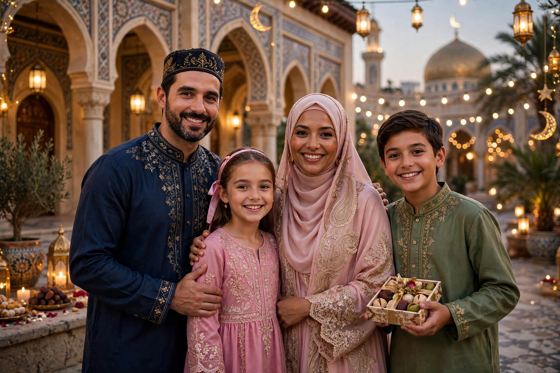 Eid Mubarak Family