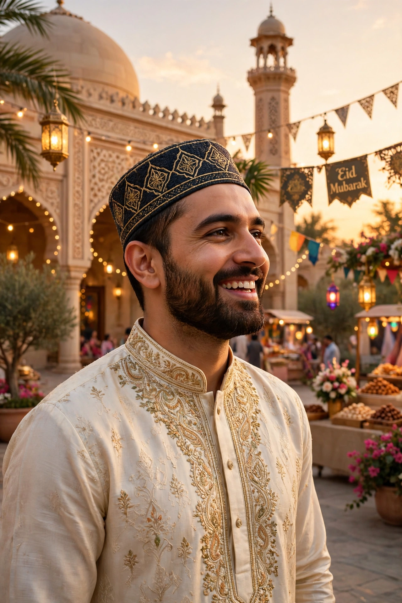 Eid Mubarak Man