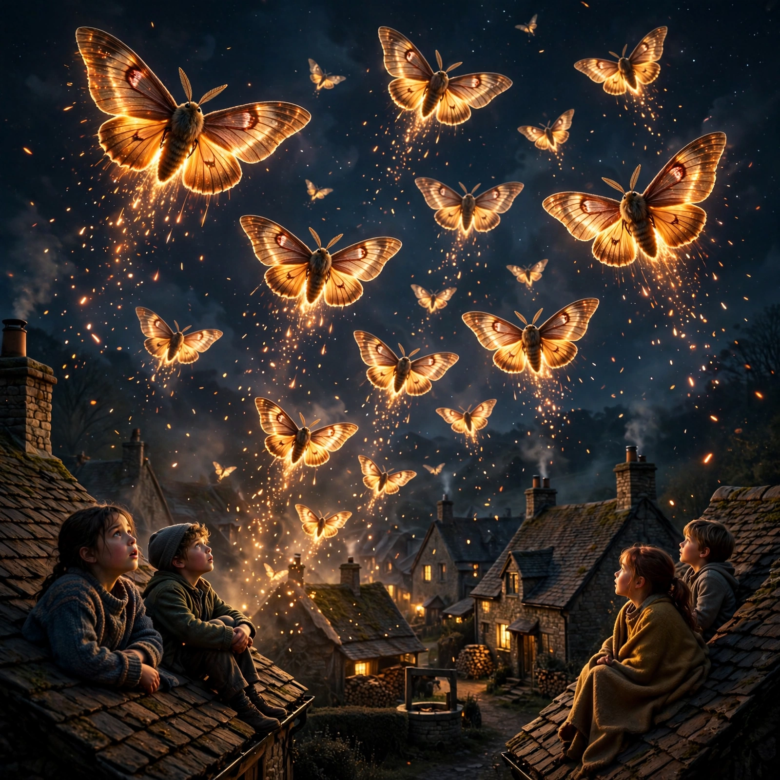 Embermoth Swarm Night