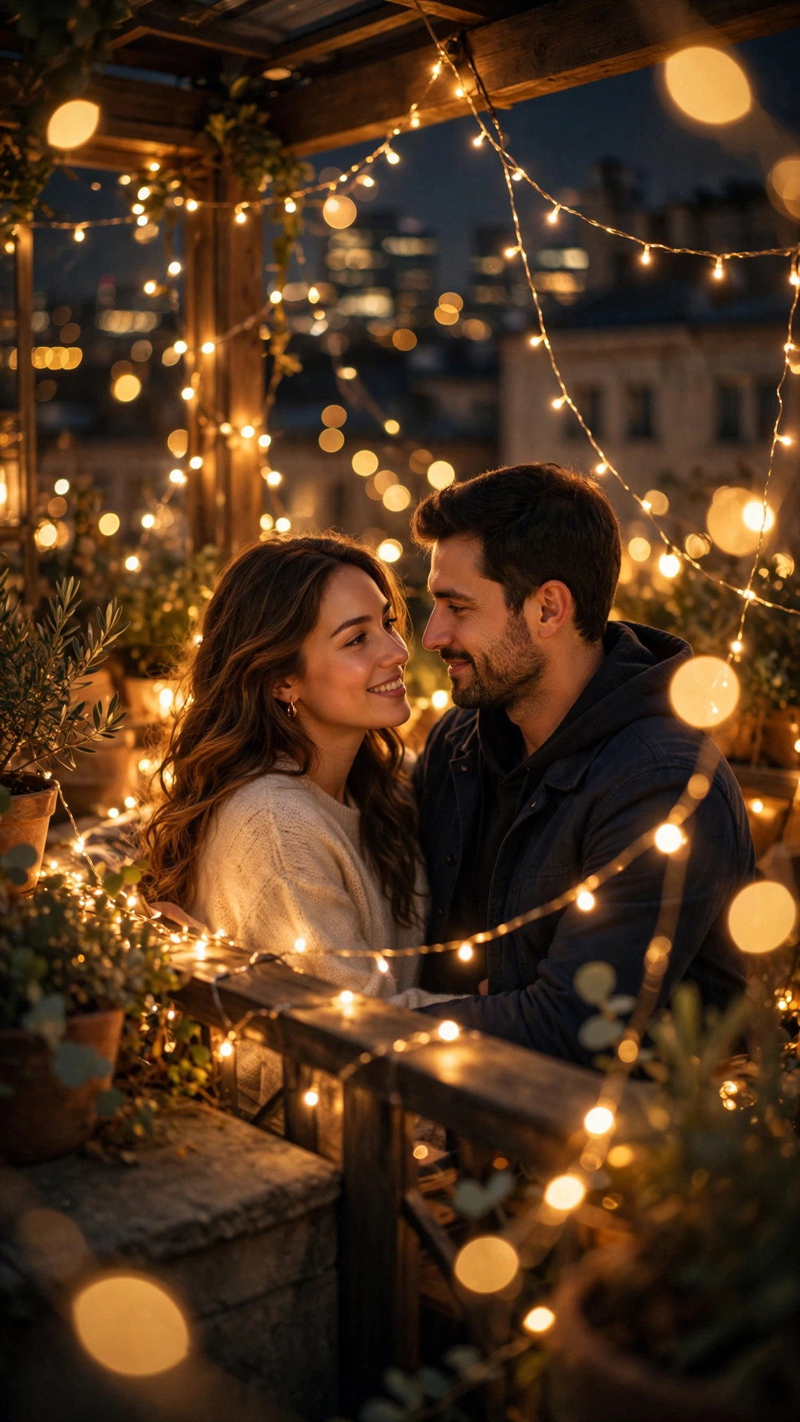 Fairy Light Rooftop