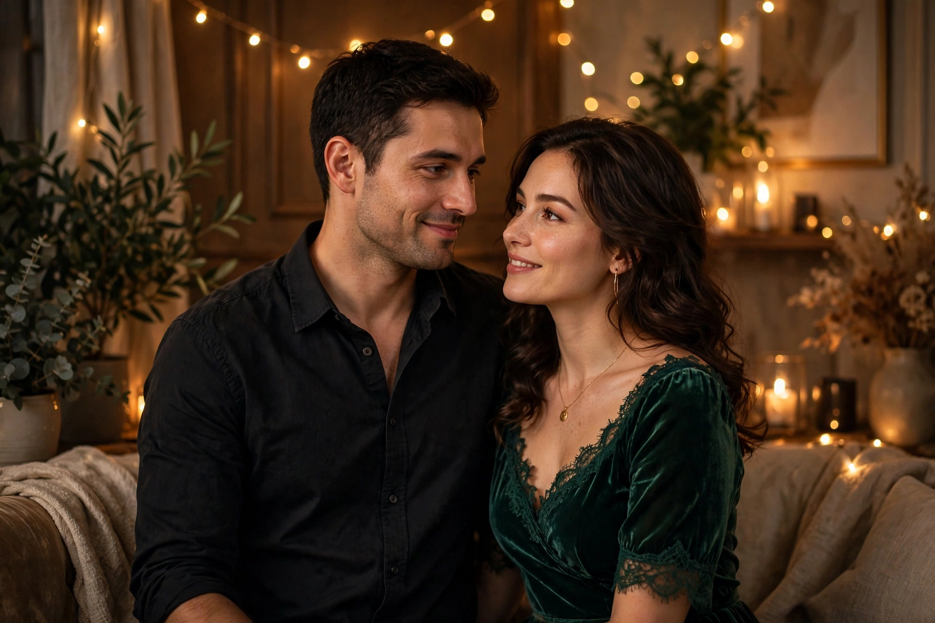 Fairy Lights Couple