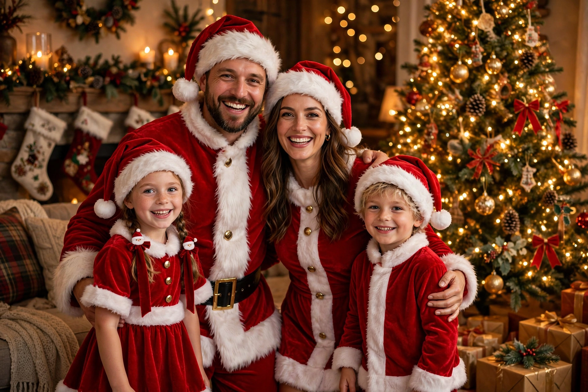 Family Santa Style