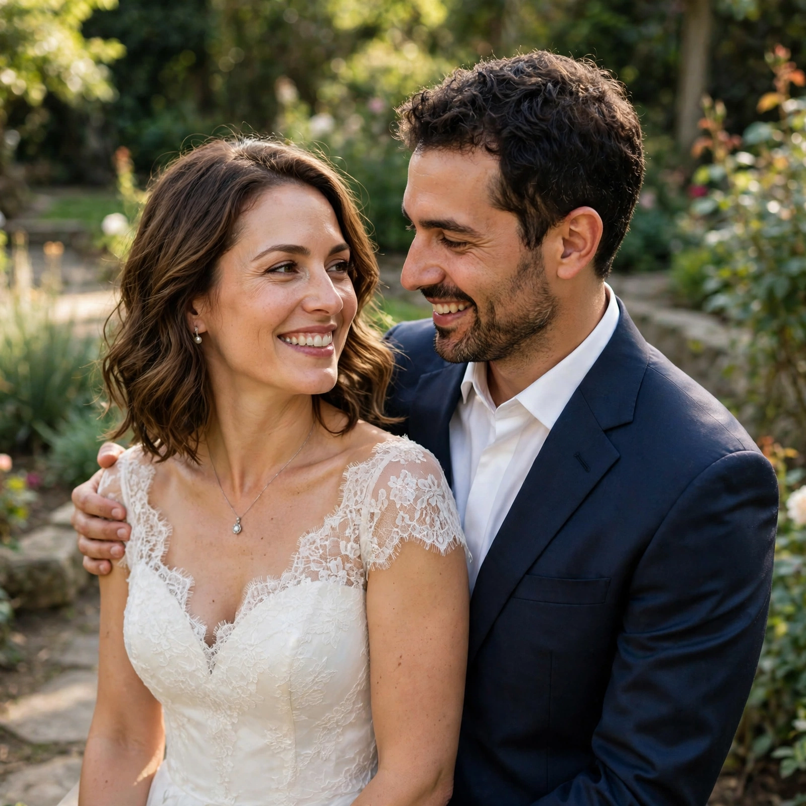 Family Wedding Couple