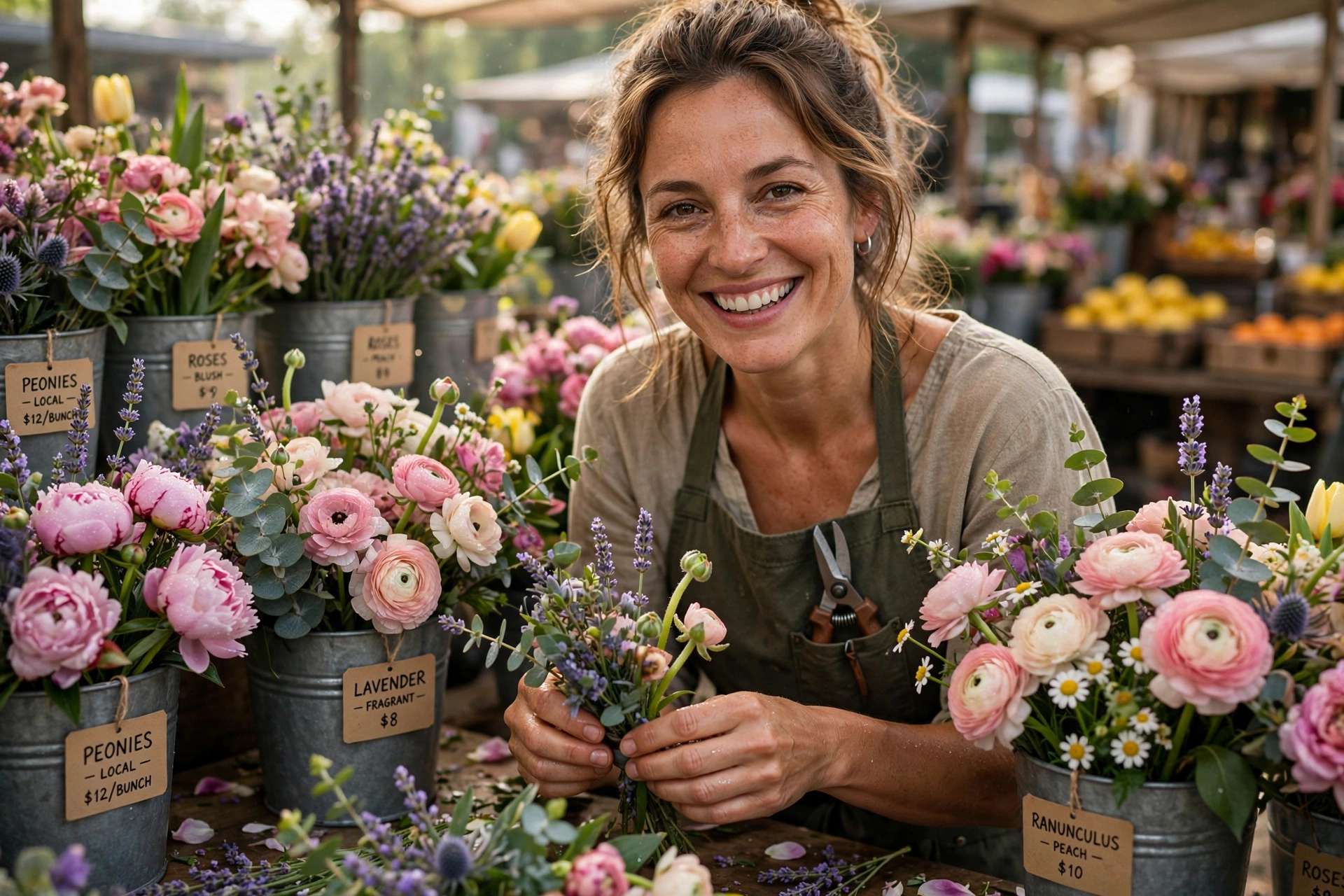 Florist Morning Hands