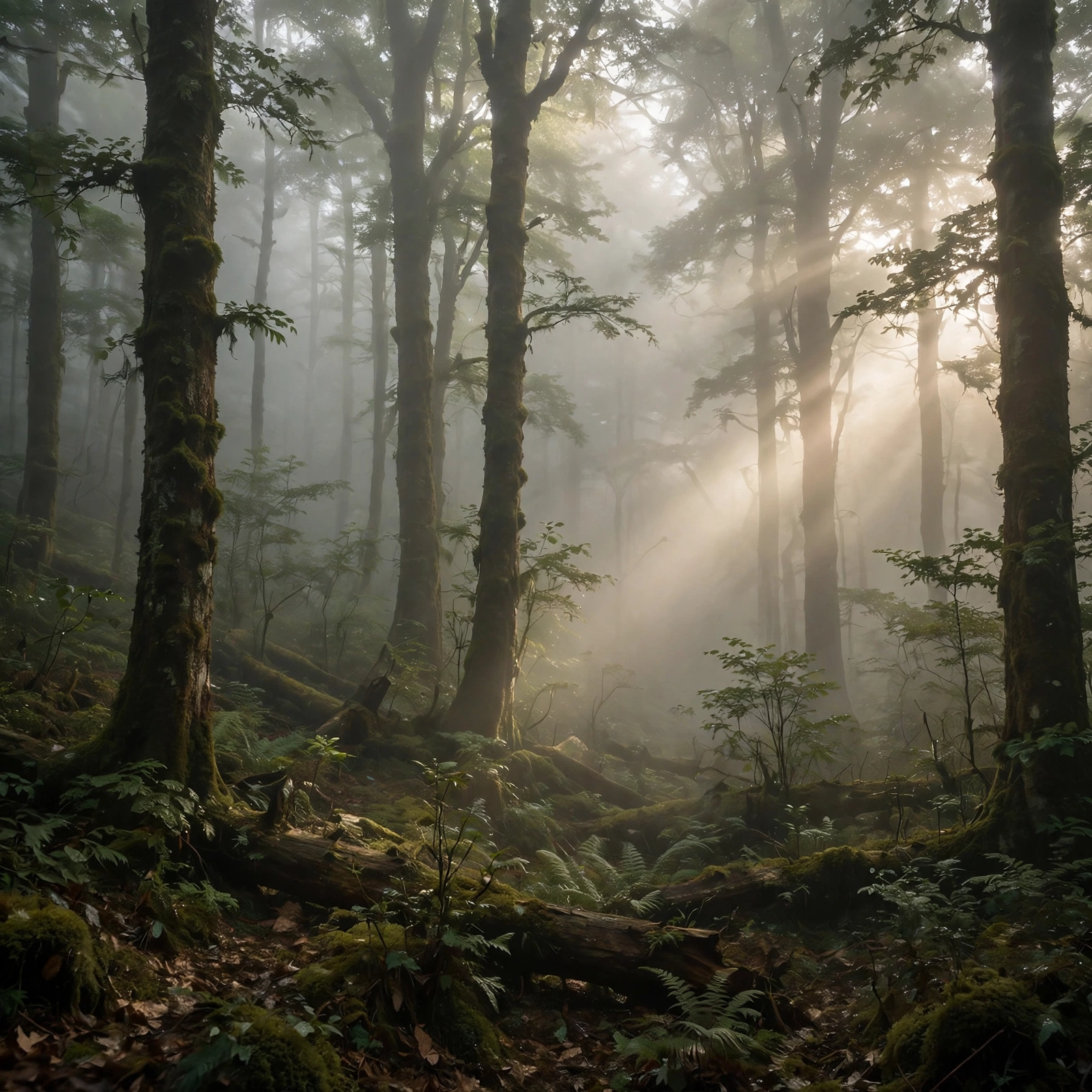 Foggy Forest Color Grading