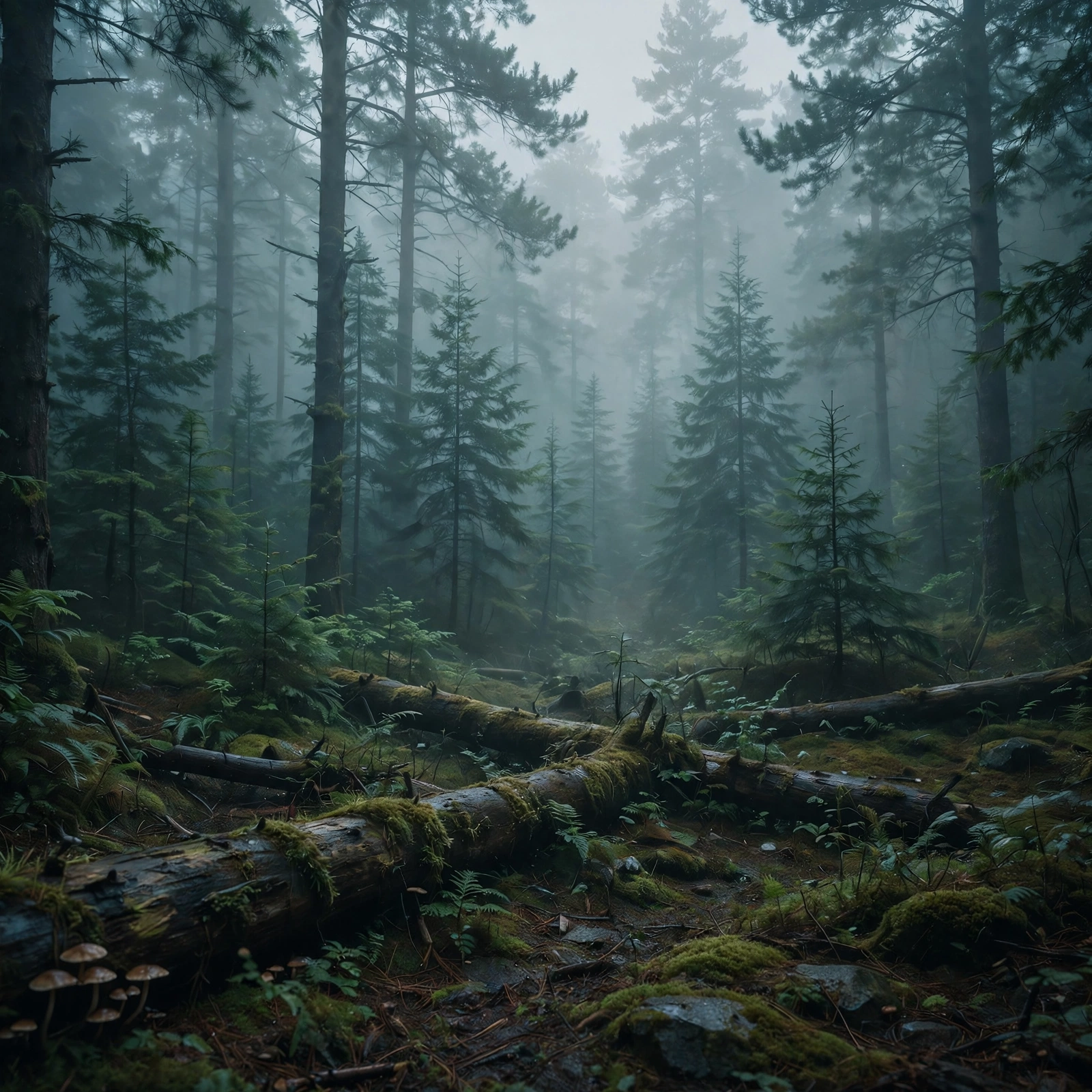 Foggy Nature Color Grade