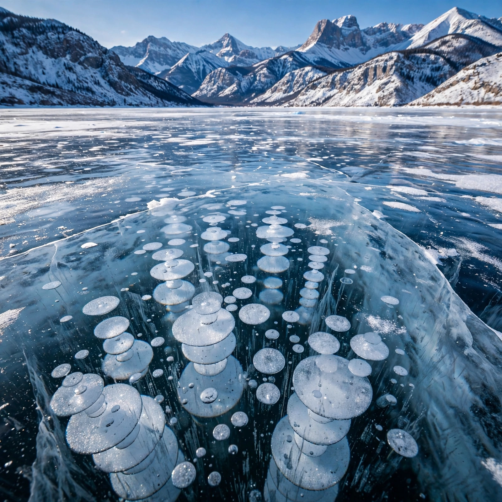 Frozen Bubble Lake