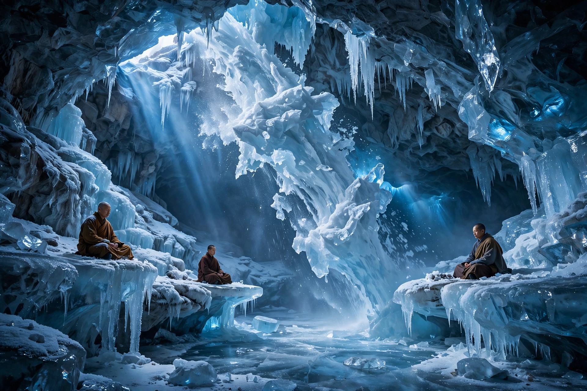Frozen Waterfall Sanctuary